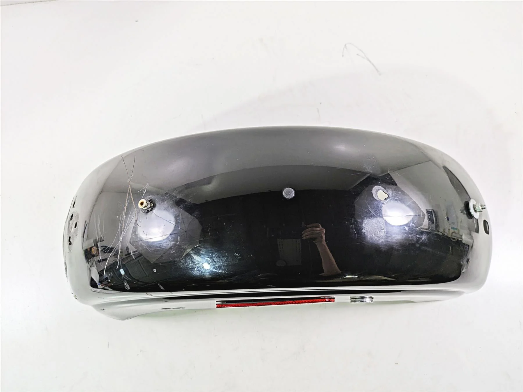 2016 Harley FXDL Dyna Low Rider Rear Fender Vivid Black 59634-06A - Image 5