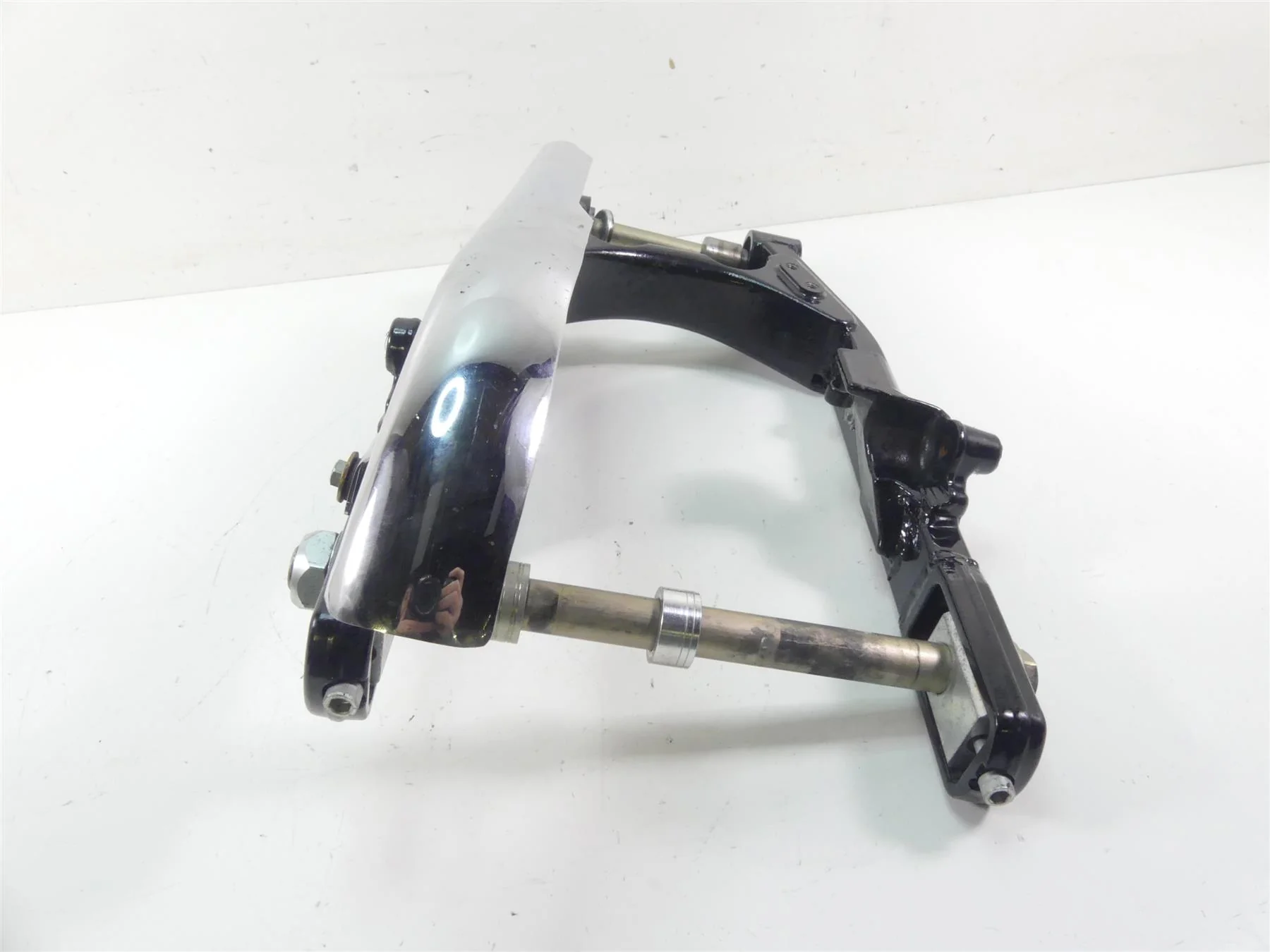 2016 Harley FXDL Dyna Low Rider Rear Swingarm & Belt Guards & 25mm Axle 47820-10 - Image 6