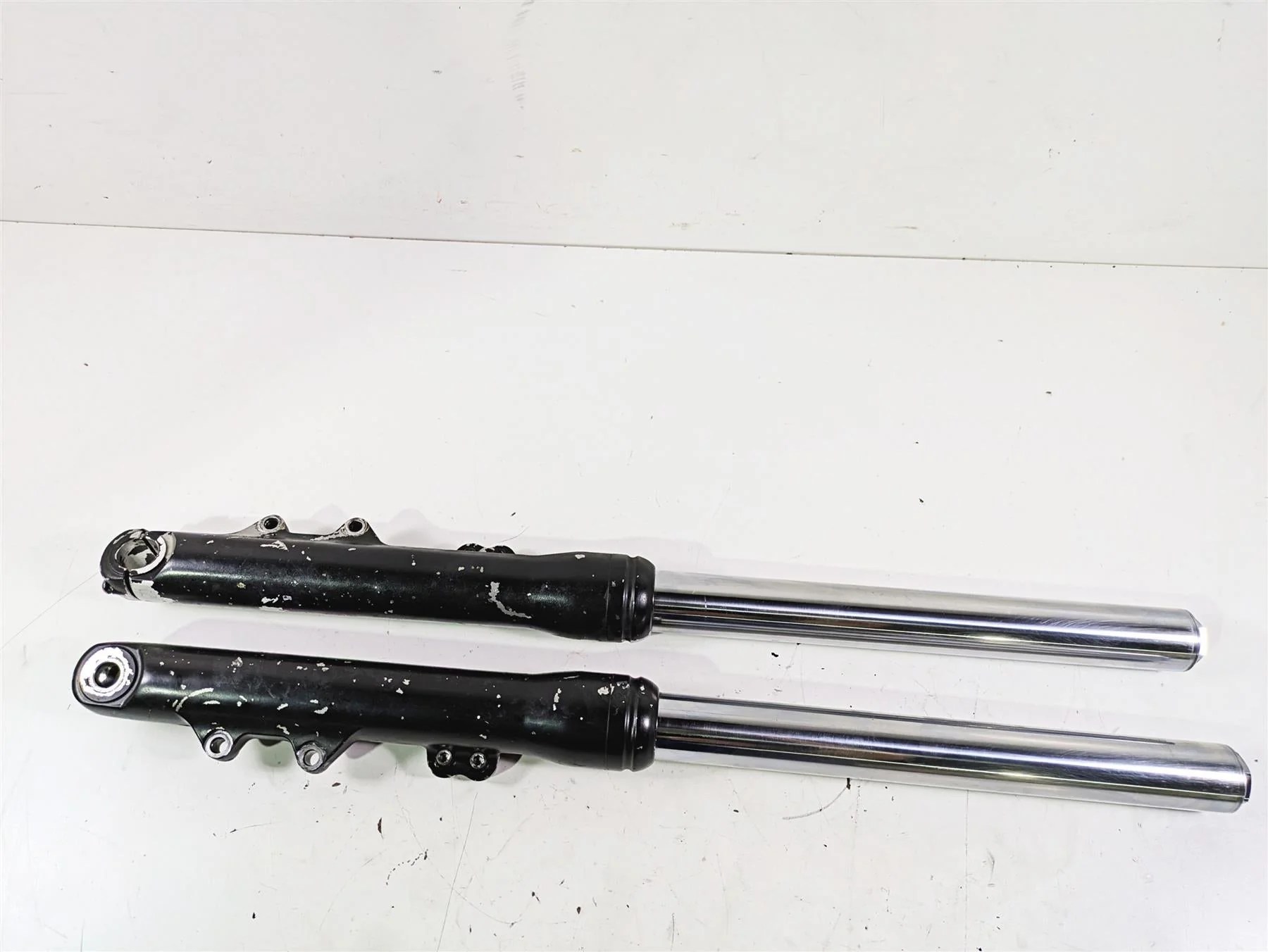 2016 Harley FXDL Dyna Low Rider Straight Front Fork 49Mm Dual Brake Set 45400052
