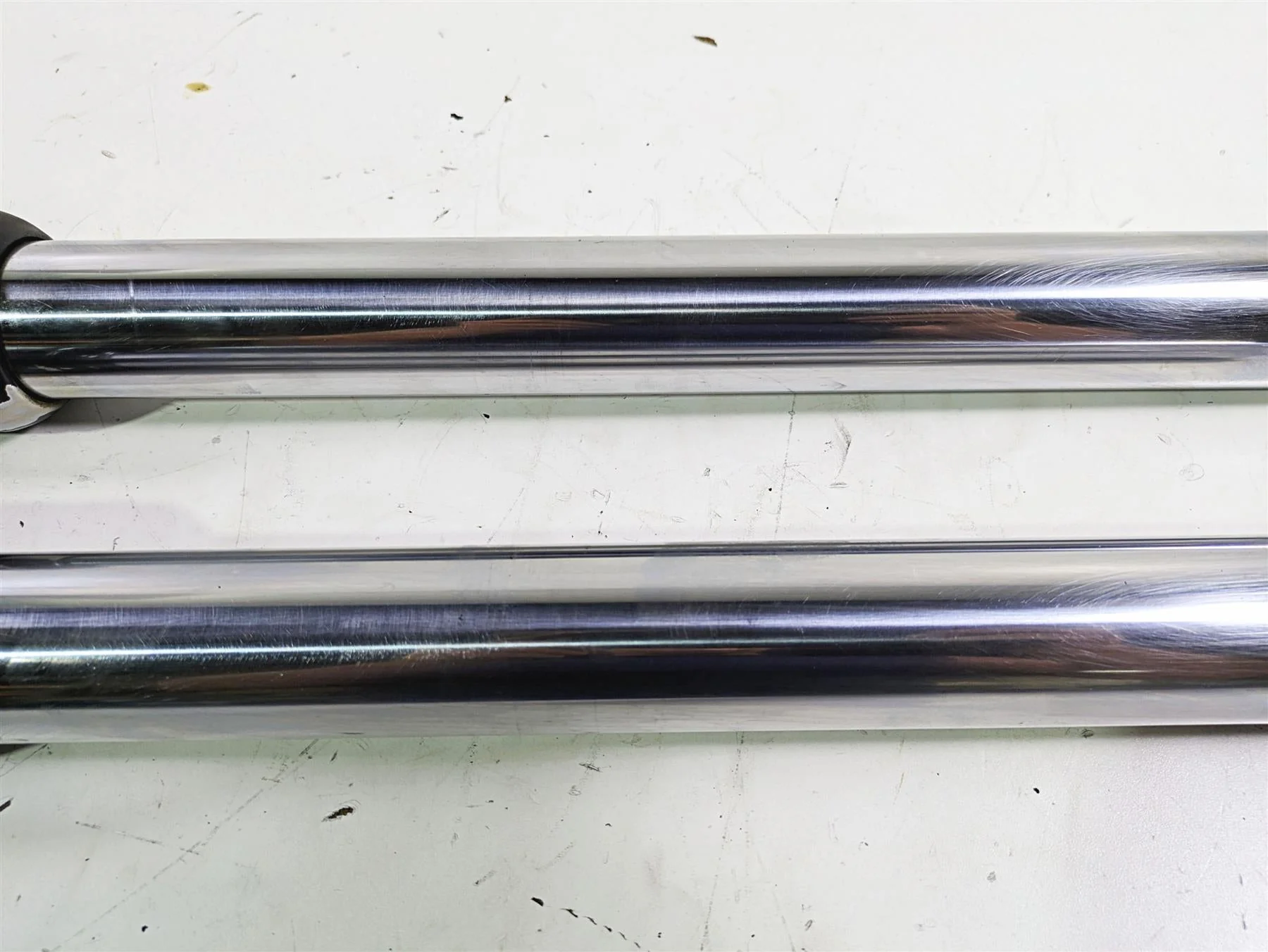2016 Harley FXDL Dyna Low Rider Straight Front Fork 49Mm Dual Brake Set 45400052 - Image 2