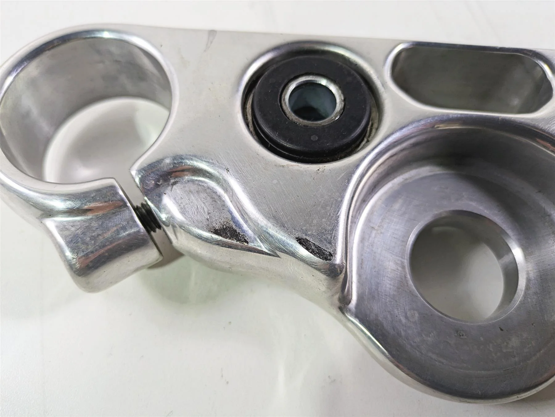 2016 Harley FXDL Dyna Low Rider Upper Triple Tree Clamp 49mm 46278-08 - Image 11
