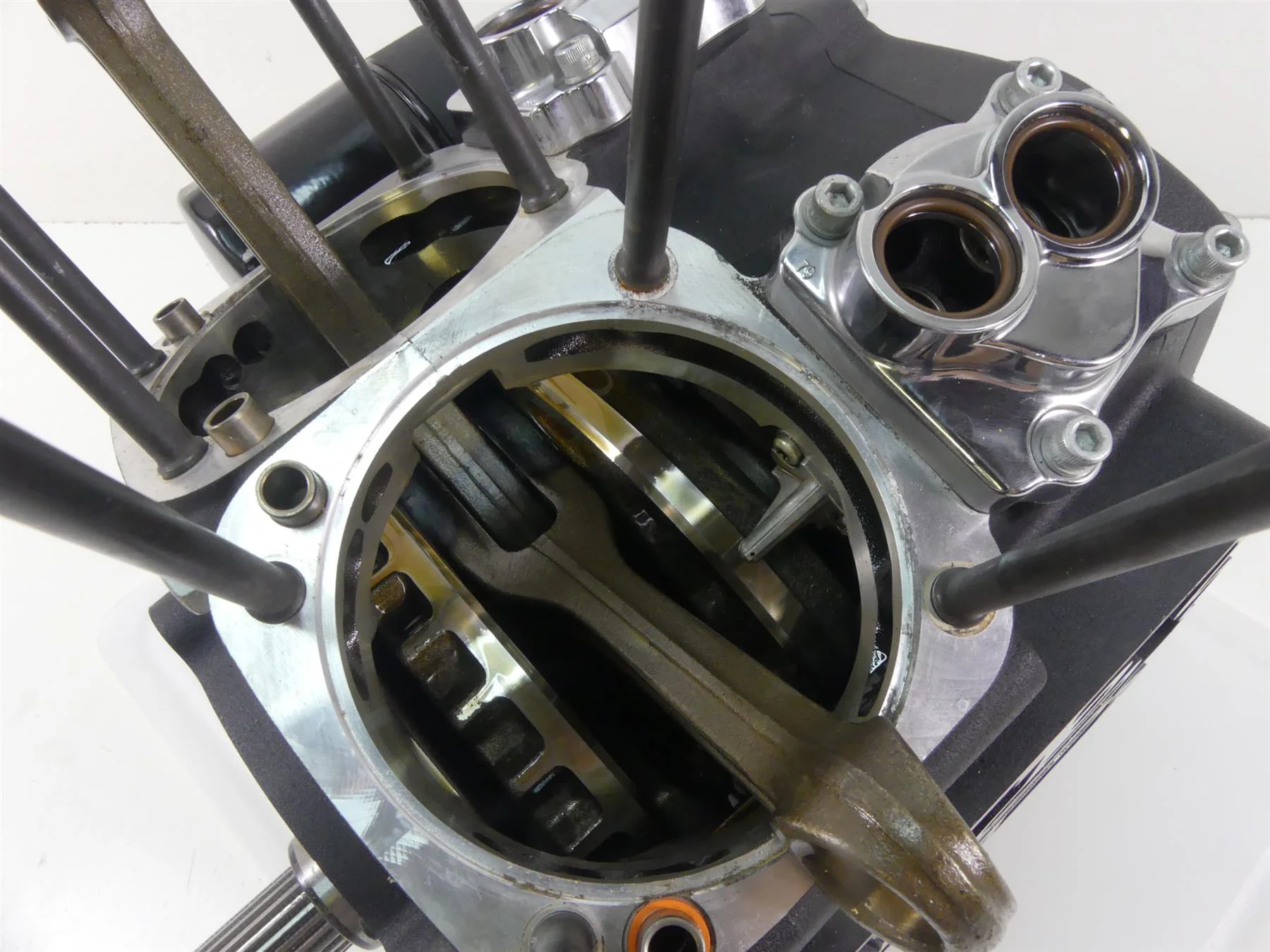 2016 Harley FXDLS Dyna Low Rider 110Ci Short Block Bottom End Engine 16200258 - Image 7