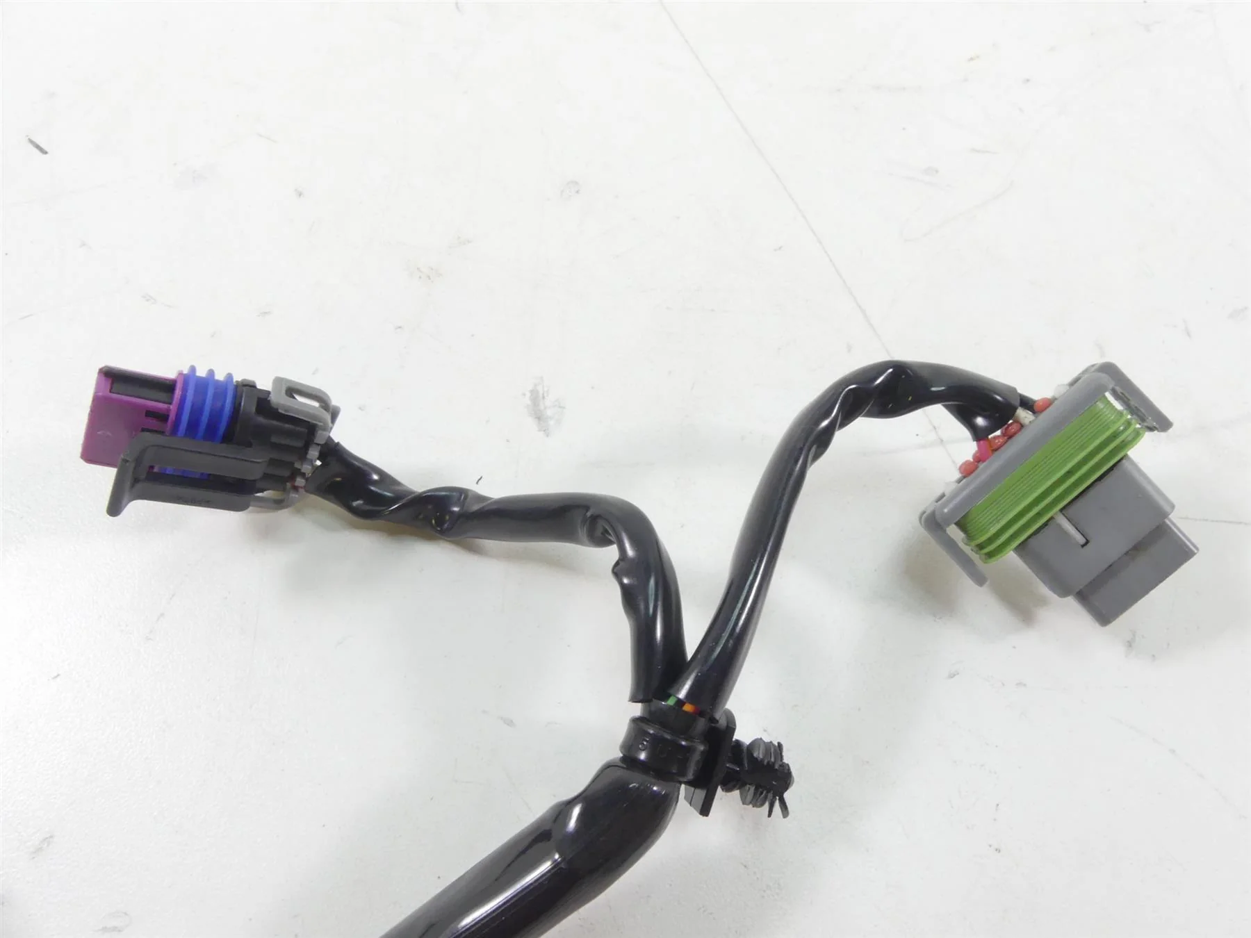 2016 Harley FXDLS Dyna Low Rider Dual Gauges Wiring Harness 69200615 - Image 3