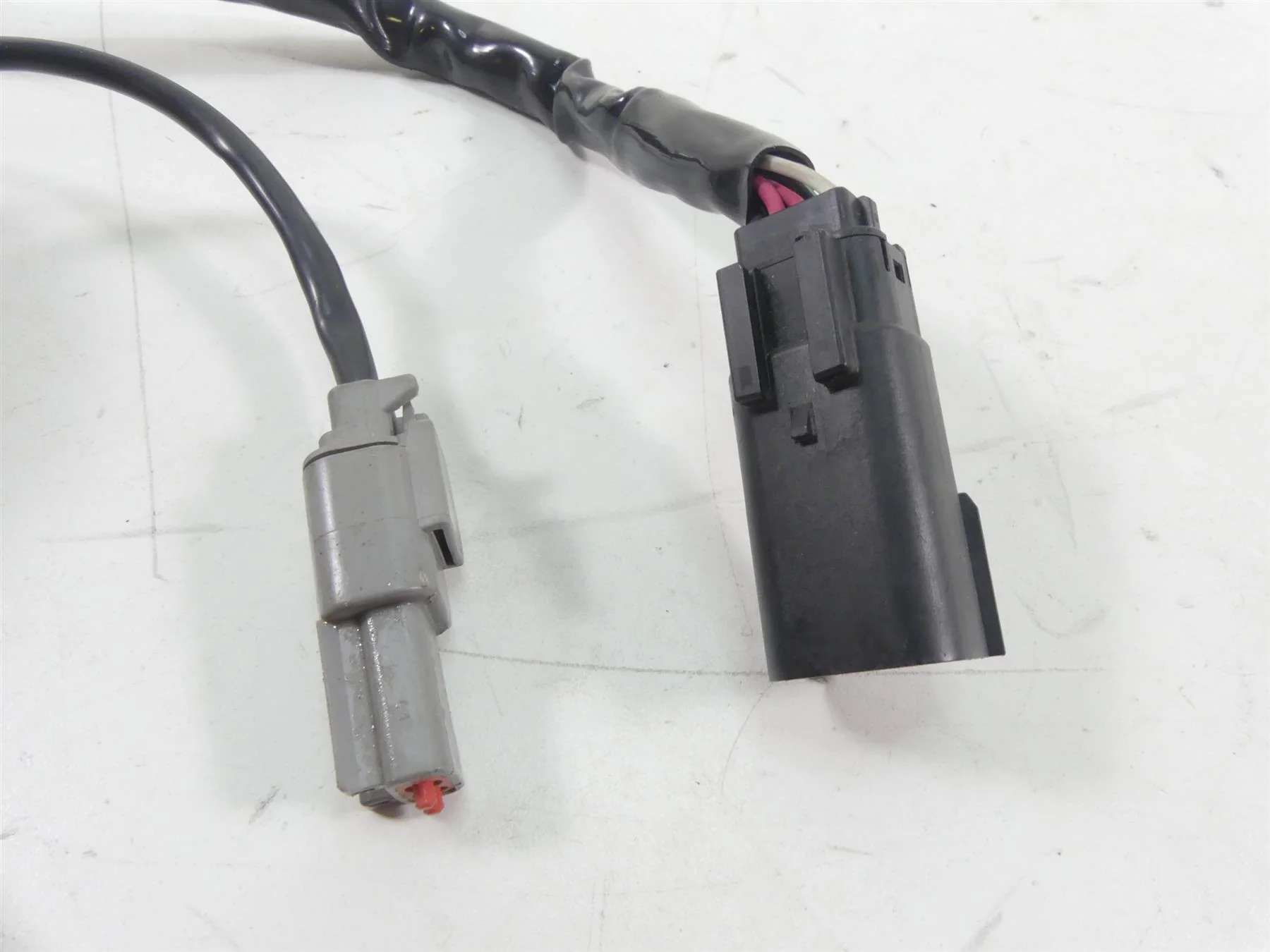 2016 Harley FXDLS Dyna Low Rider Dual Gauges Wiring Harness 69200615 - Image 4