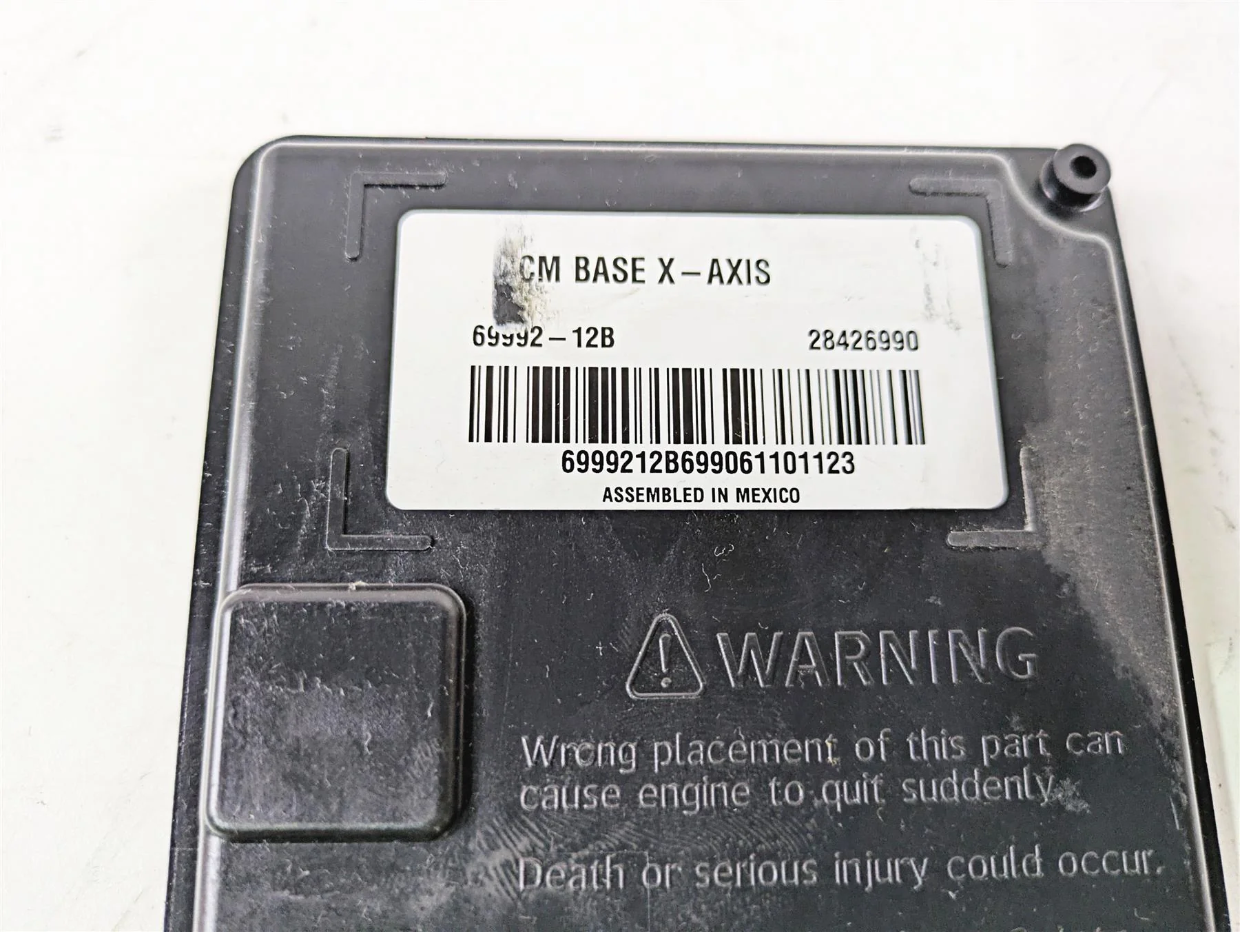 2016 Harley FXDWG Dyna Wide Glide Bcm Base Body Control Module X-Axis 69992-12B - Image 2