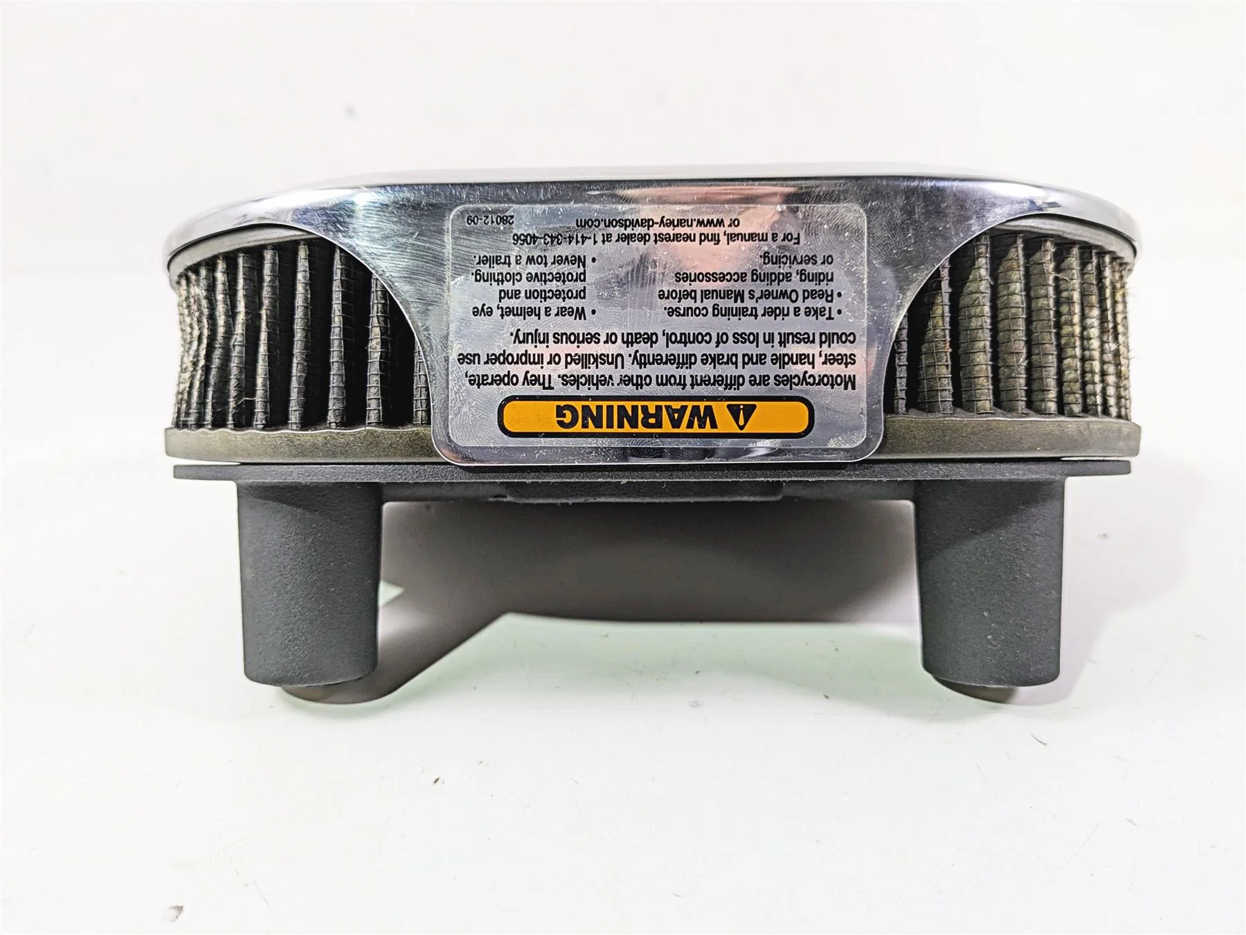 2016 Harley FXDWG Dyna Wide Glide High Output Air Cleaner Filter - Read 29400025 - Image 5
