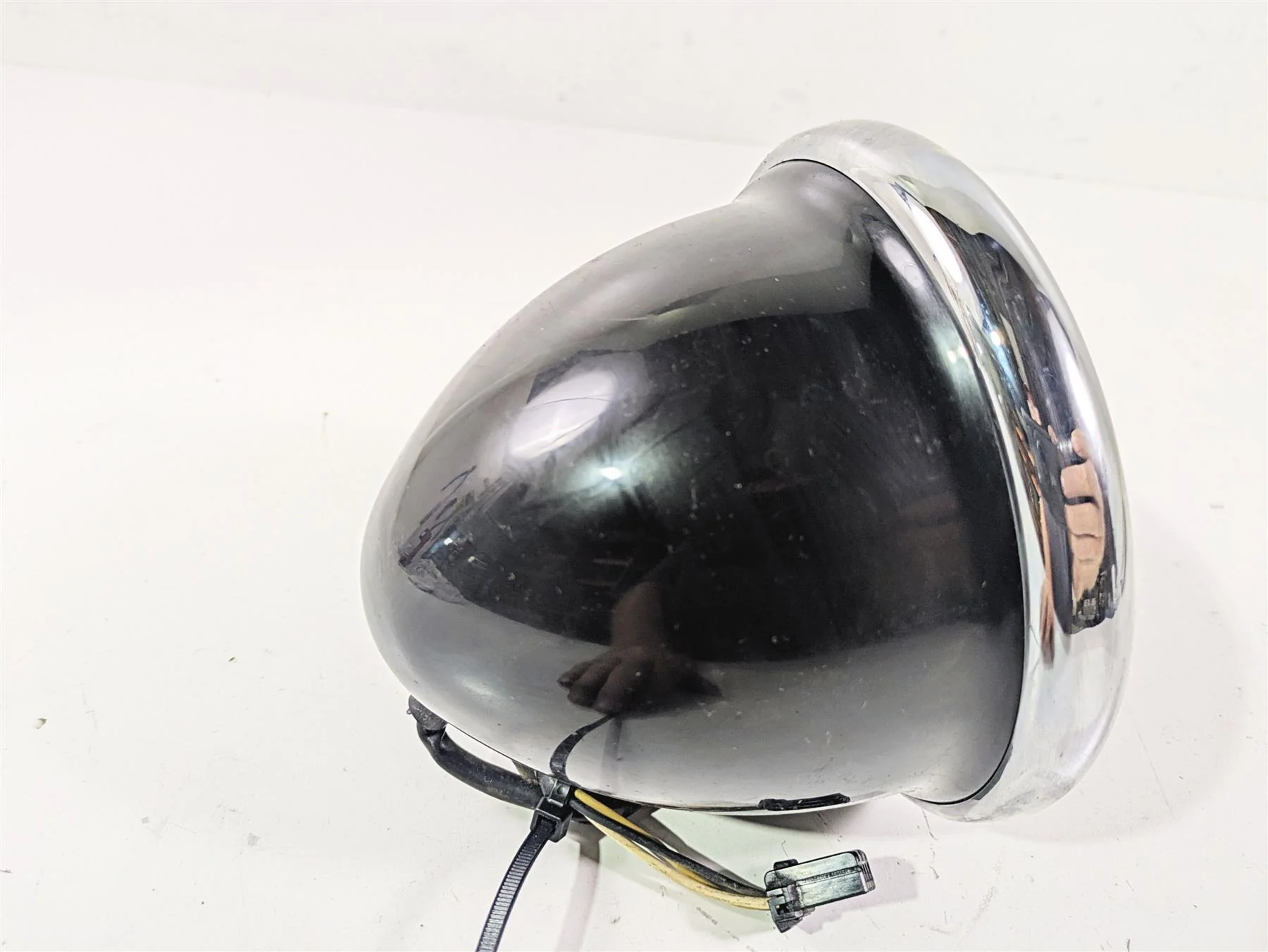 2016 Harley FXDWG Dyna Wide Glide Led Headlight Head Light & Mount 69356-06A - Image 4