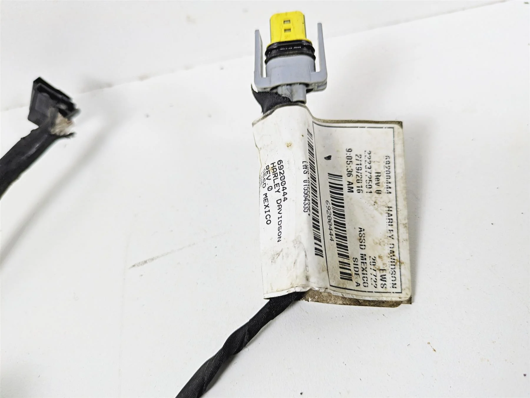 2016 Harley FXDWG Dyna Wide Glide Main Wiring Harness Loom Abs -Read 69201534 - Image 7