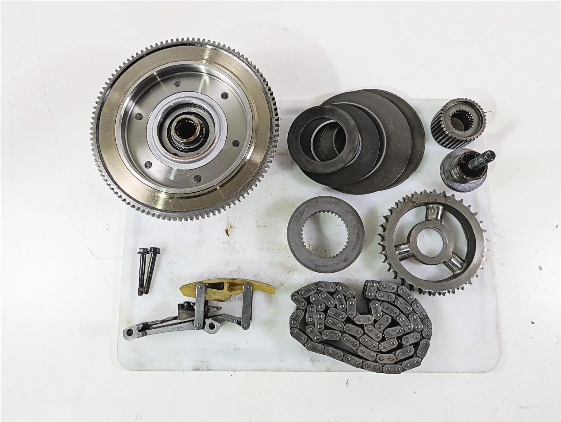 2016 Harley FXDWG Dyna Wide Glide Primary Drive Clutch Kit - 20k 37816-11 - Image 8