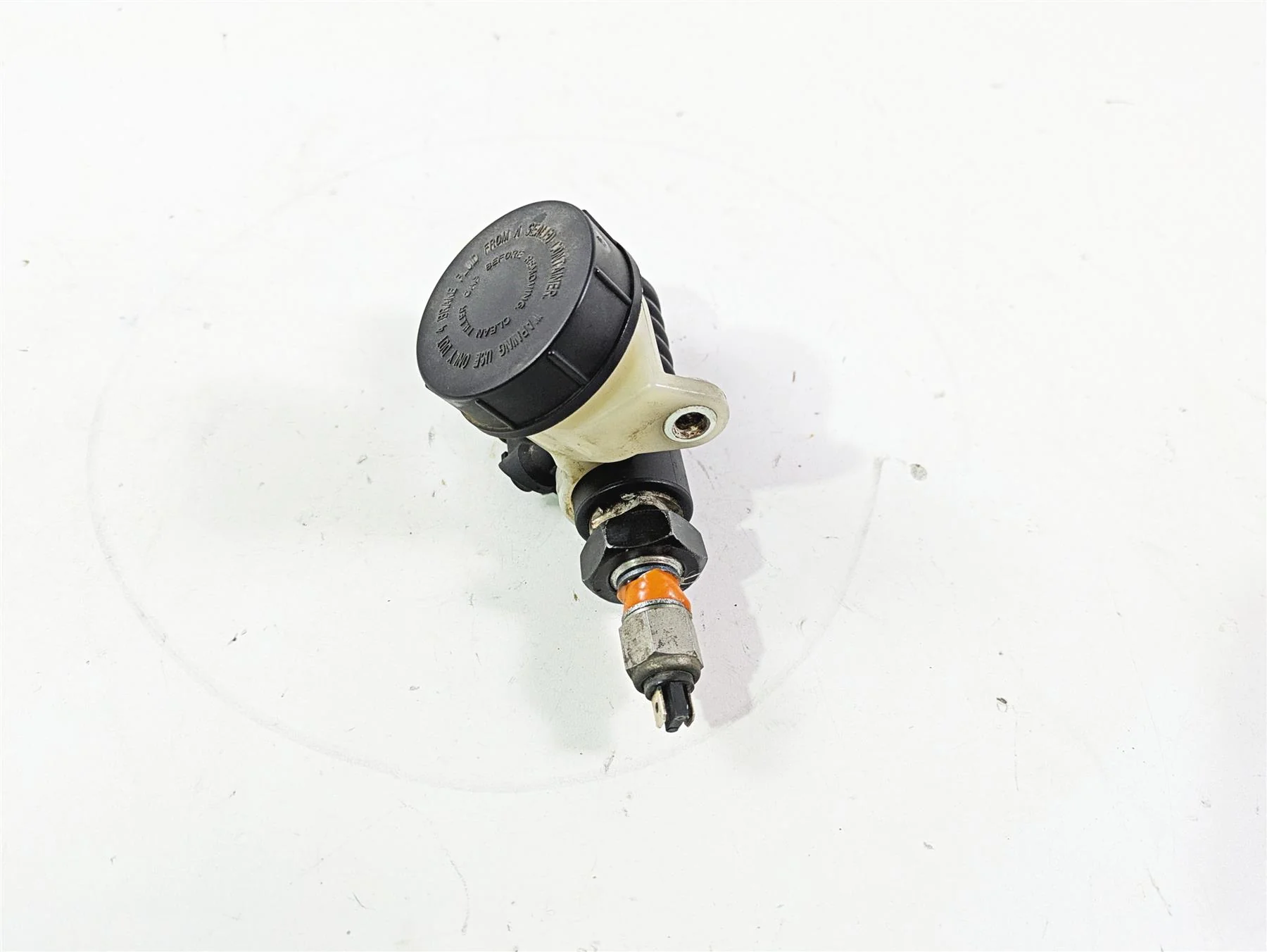 2016 Harley FXDWG Dyna Wide Glide Rear Brake Master Cylinder 41700065A - Image 3
