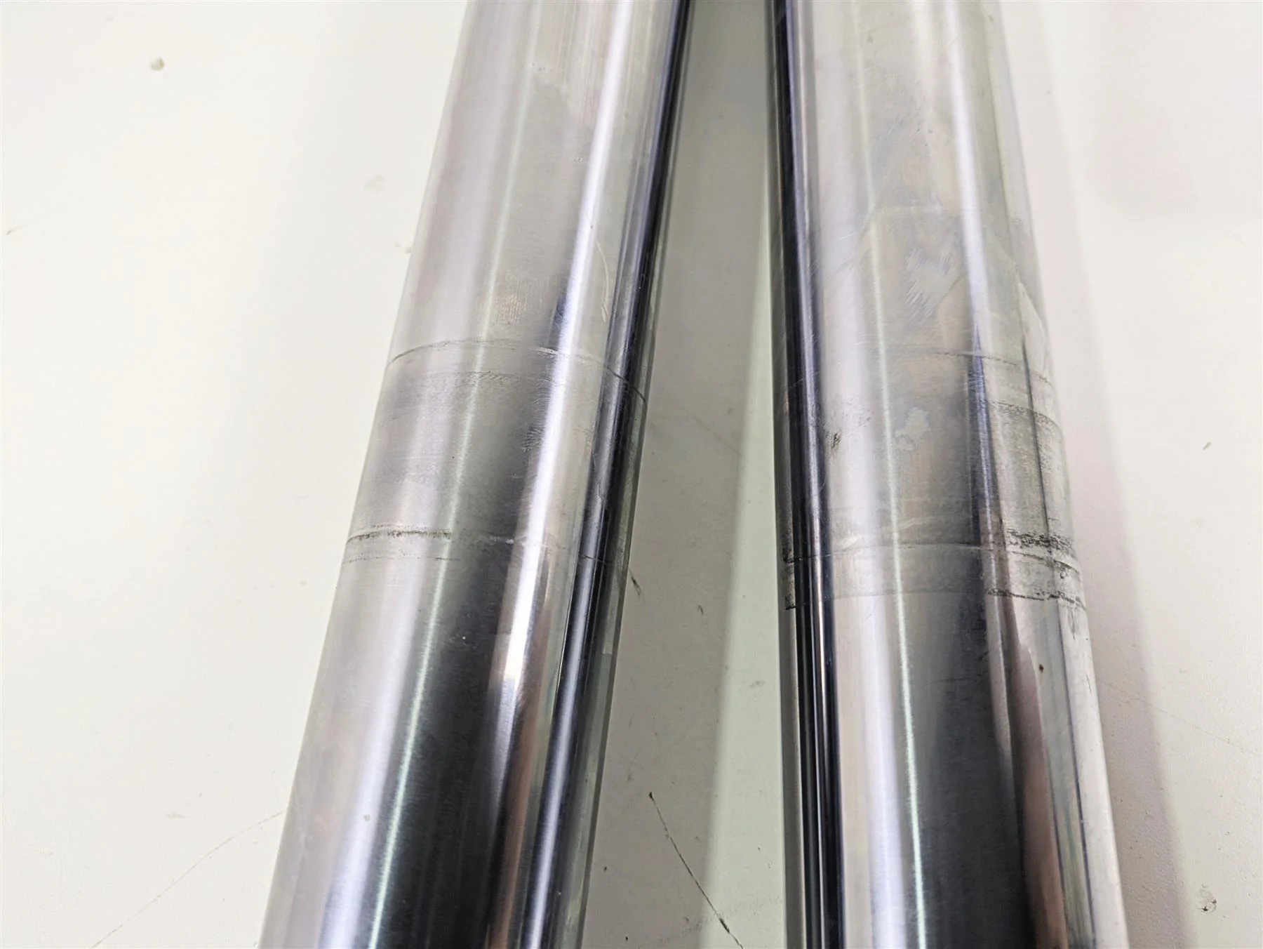2016 Harley FXDWG Dyna Wide Glide Straight Front Fork Leg Set 49mm 48803-10 - Image 12