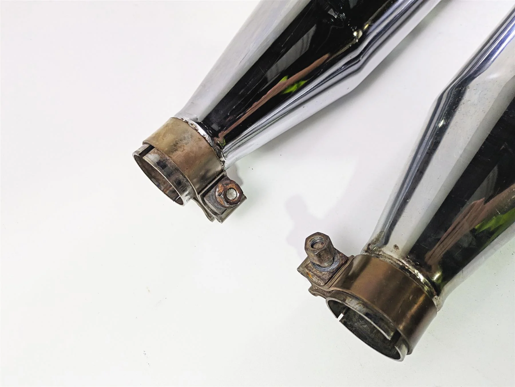 2016 Harley Touring FLHR Road King  4" Chrome Slash Cut Vance Hines Muffler 16763 - Image 5