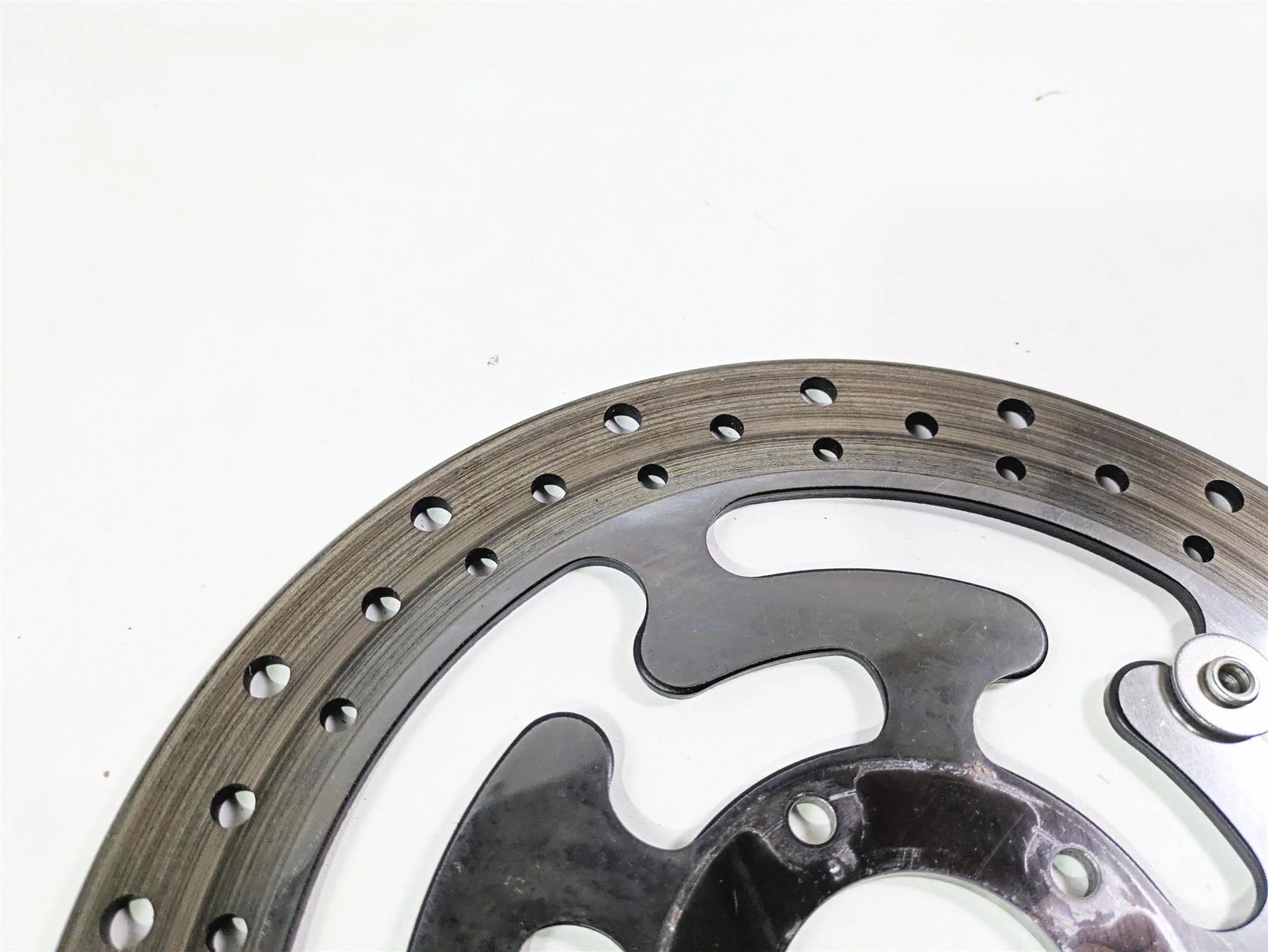 2016 Harley Touring FLHR Road King  Front Brake Disc Rotor Set 41808-08 - Image 6