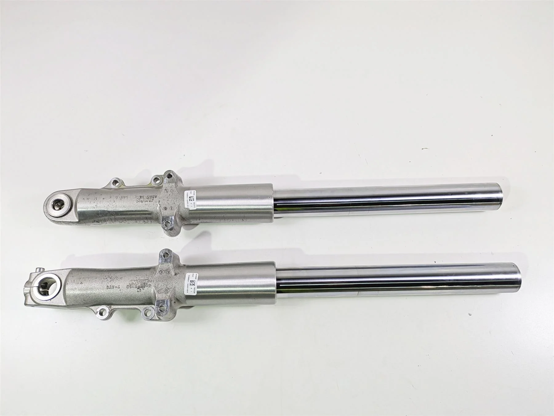 2016 Harley Touring FLHR Road King  Front Fork Leg Set - 49mm 45400021 45400022 - Image 2