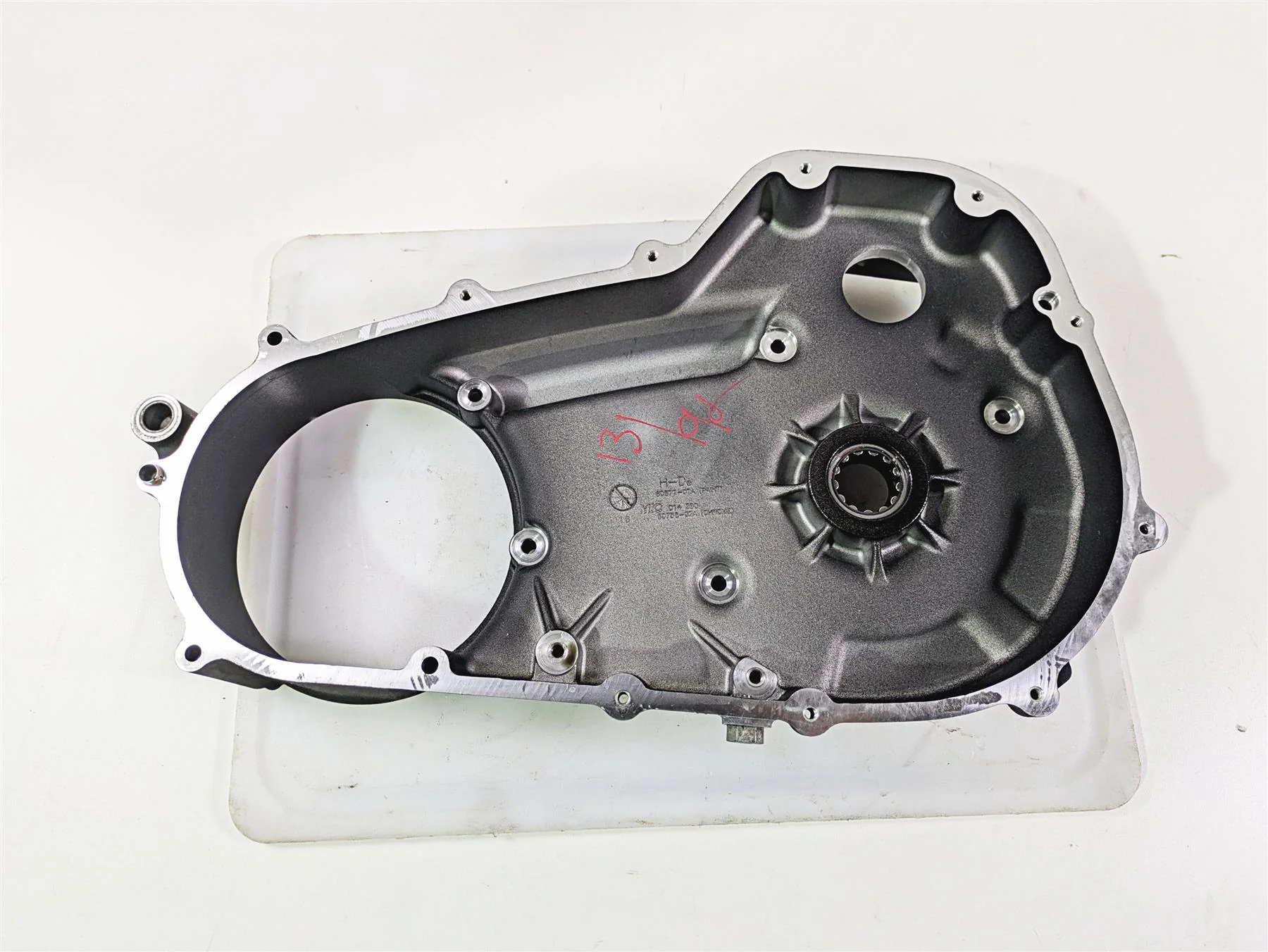 2016 Harley Touring FLHR Road King  Inner Primary Drive Clutch Cover 60677-07A - Image 10