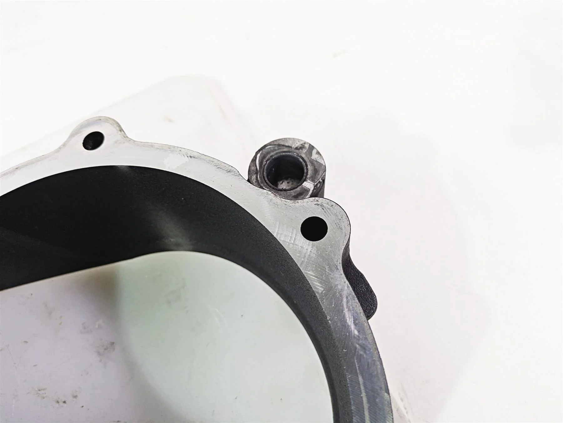 2016 Harley Touring FLHR Road King  Inner Primary Drive Clutch Cover 60677-07A - Image 9