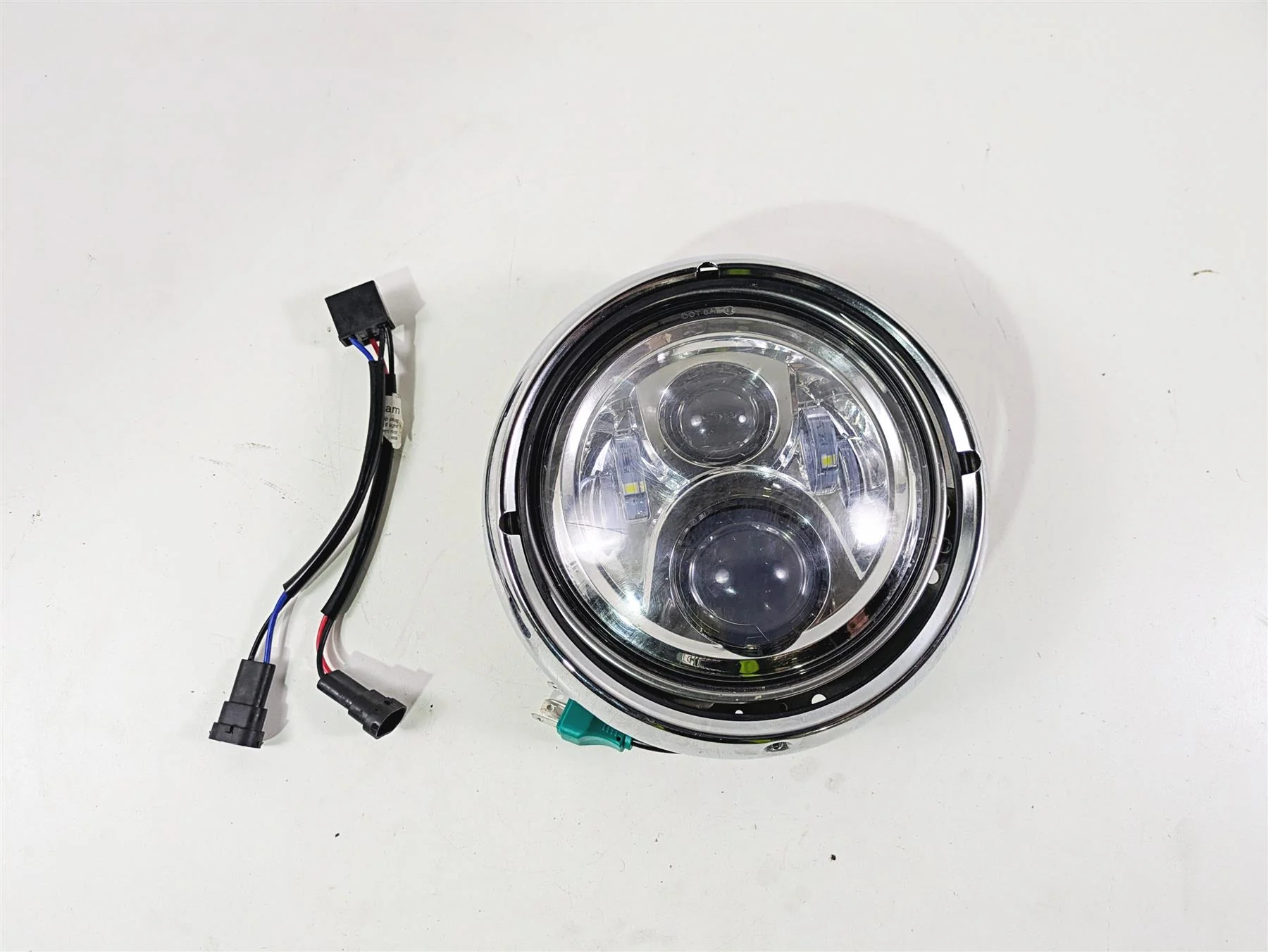 2016 Harley Touring FLHR Road King  Led Headlight Head Light Lamp 67700204 - Image 4
