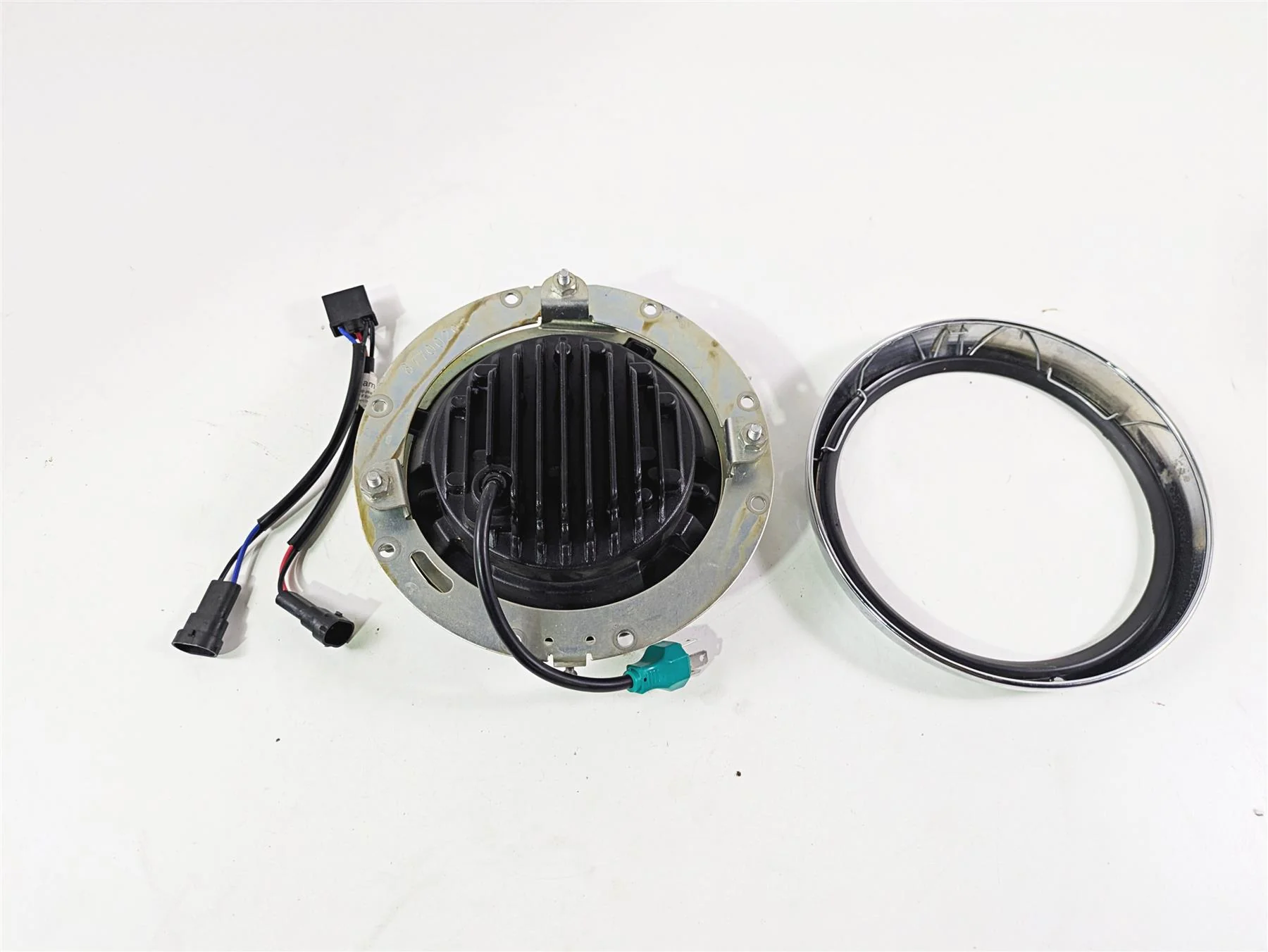 2016 Harley Touring FLHR Road King  Led Headlight Head Light Lamp 67700204 - Image 9