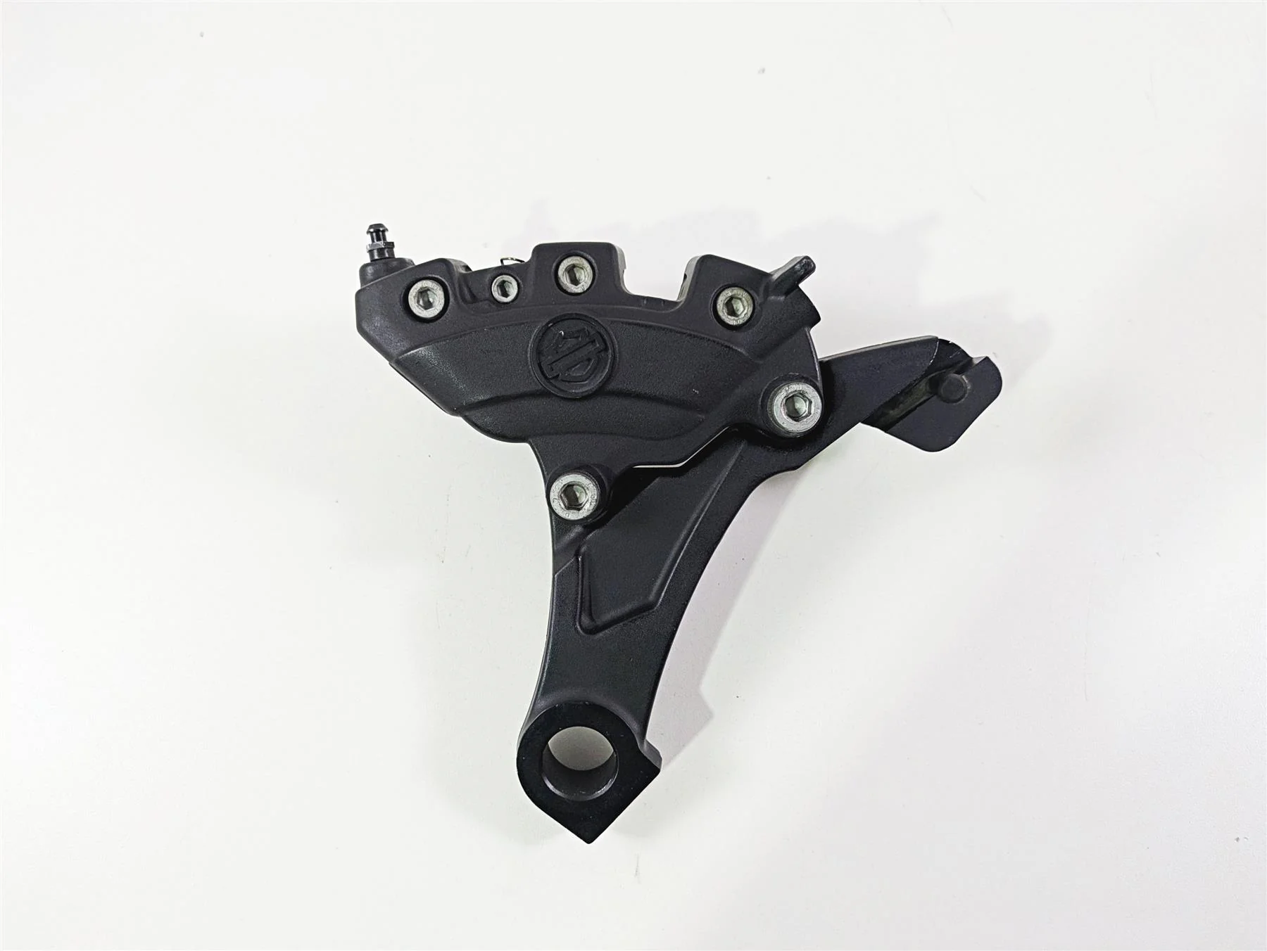 2016 Harley Touring FLHR Road King  Rear Brake Caliper & Bracket 44080-08C - Image 6