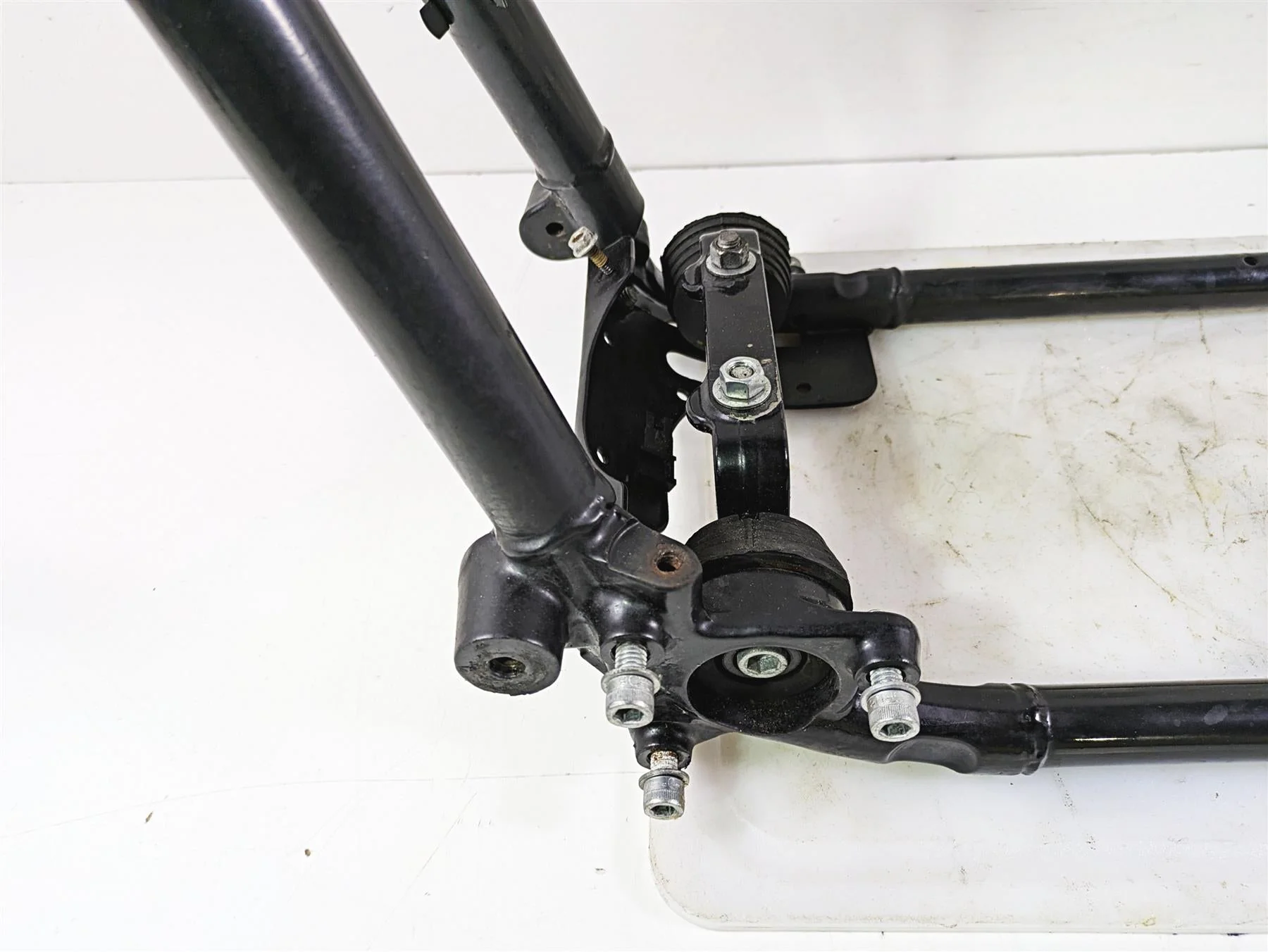 2016 Harley Touring FLHR Road King Straight Frame Chassis With Texas Salvage Title 47900-14BHP - Image 8