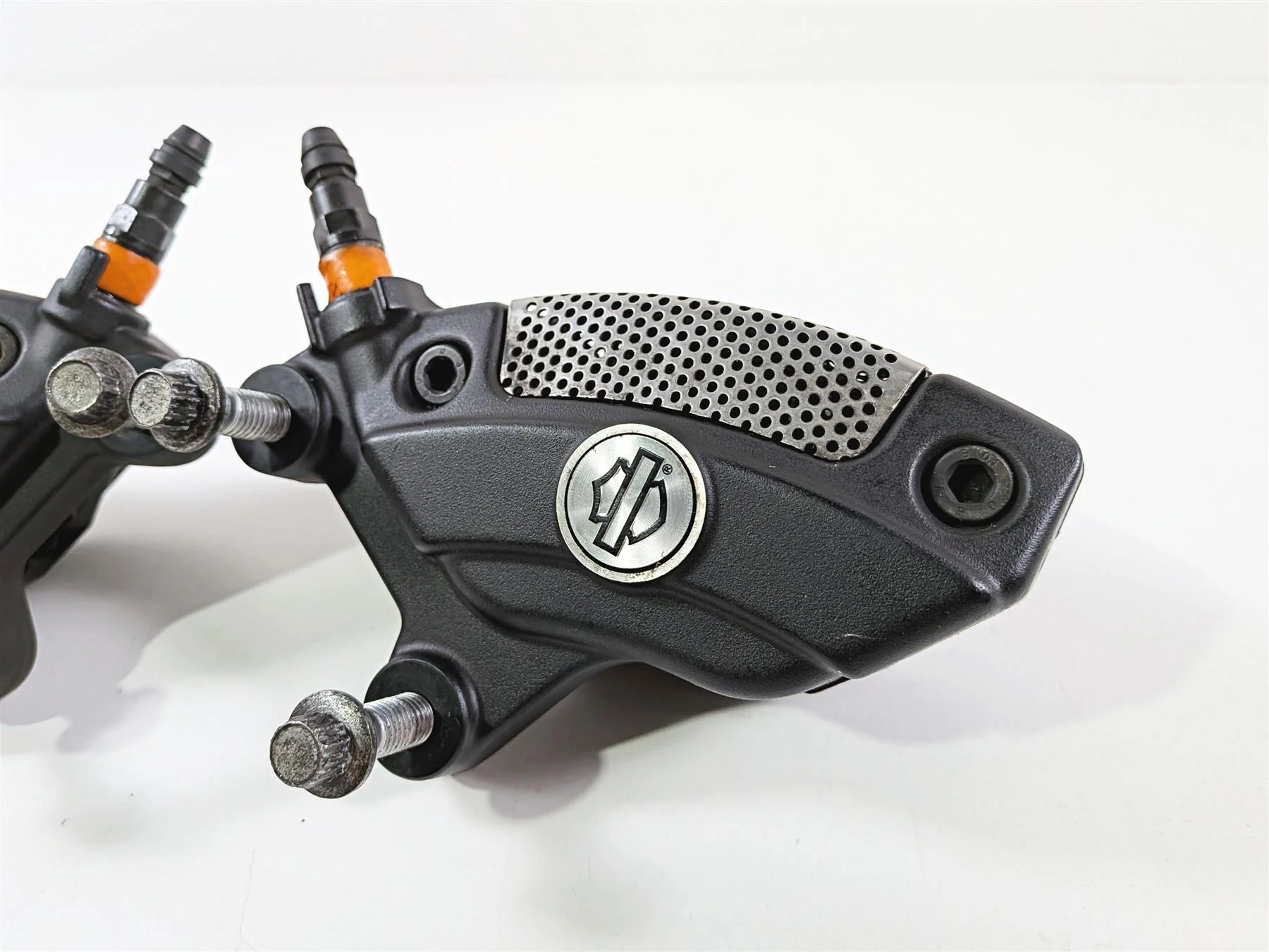 2016 Harley Touring FLHX Street Glide Brembo Front Brake Caliper Set 43027-08 - Image 11
