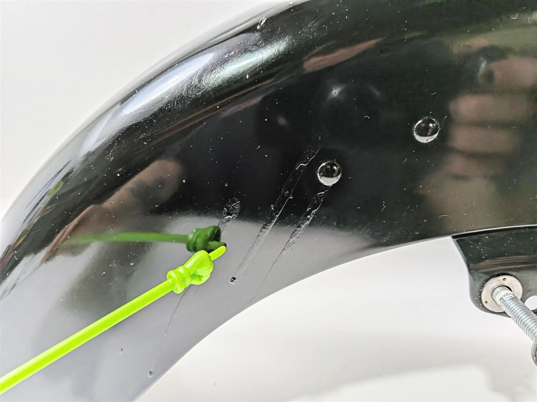 2016 Harley Touring FLHX Street Glide Front Fender Black 58900009 - Image 10