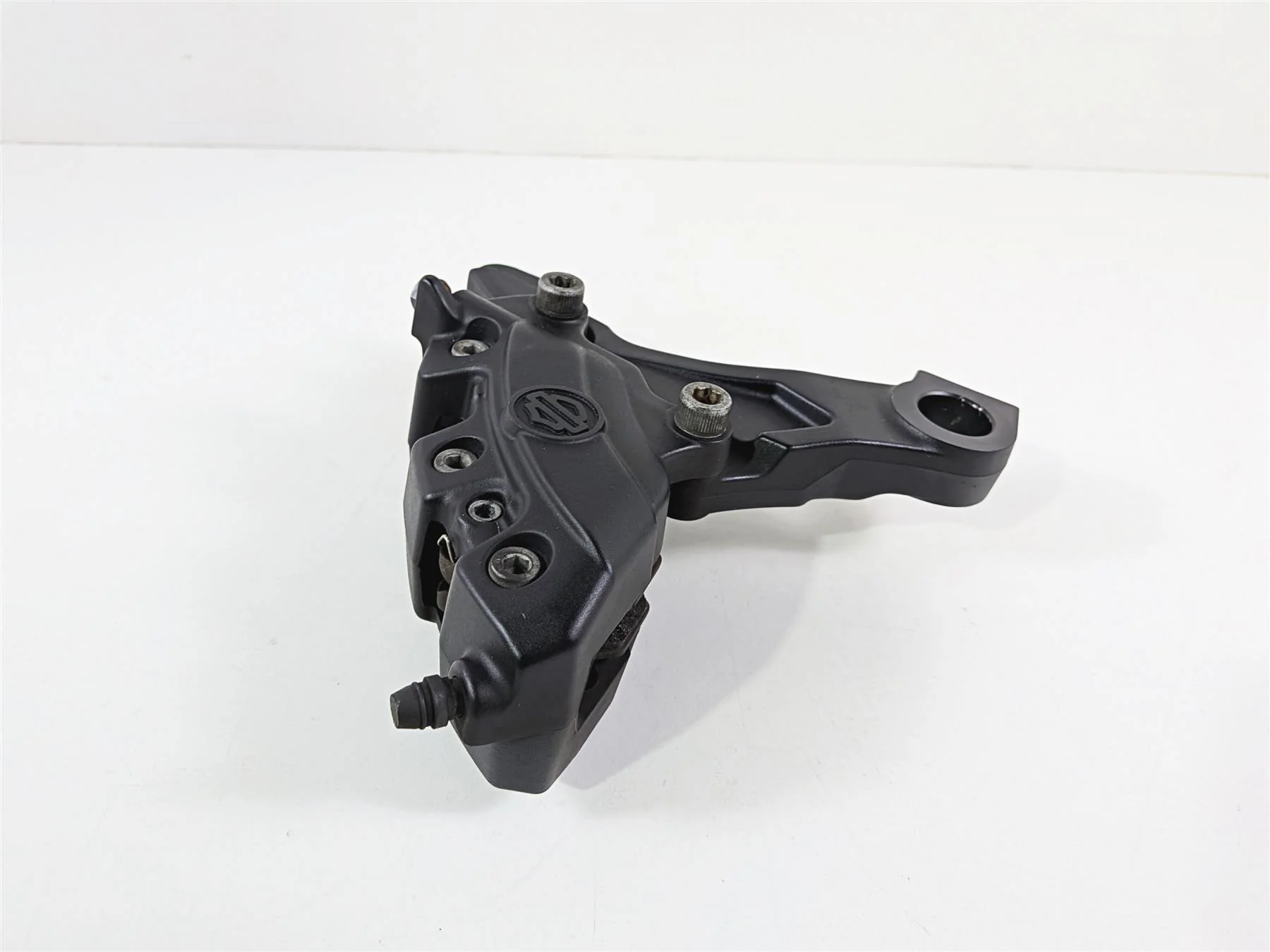 2016 Harley Touring FLHX Street Glide Rear Brake Caliper & Bracket 44080-08C - Image 4