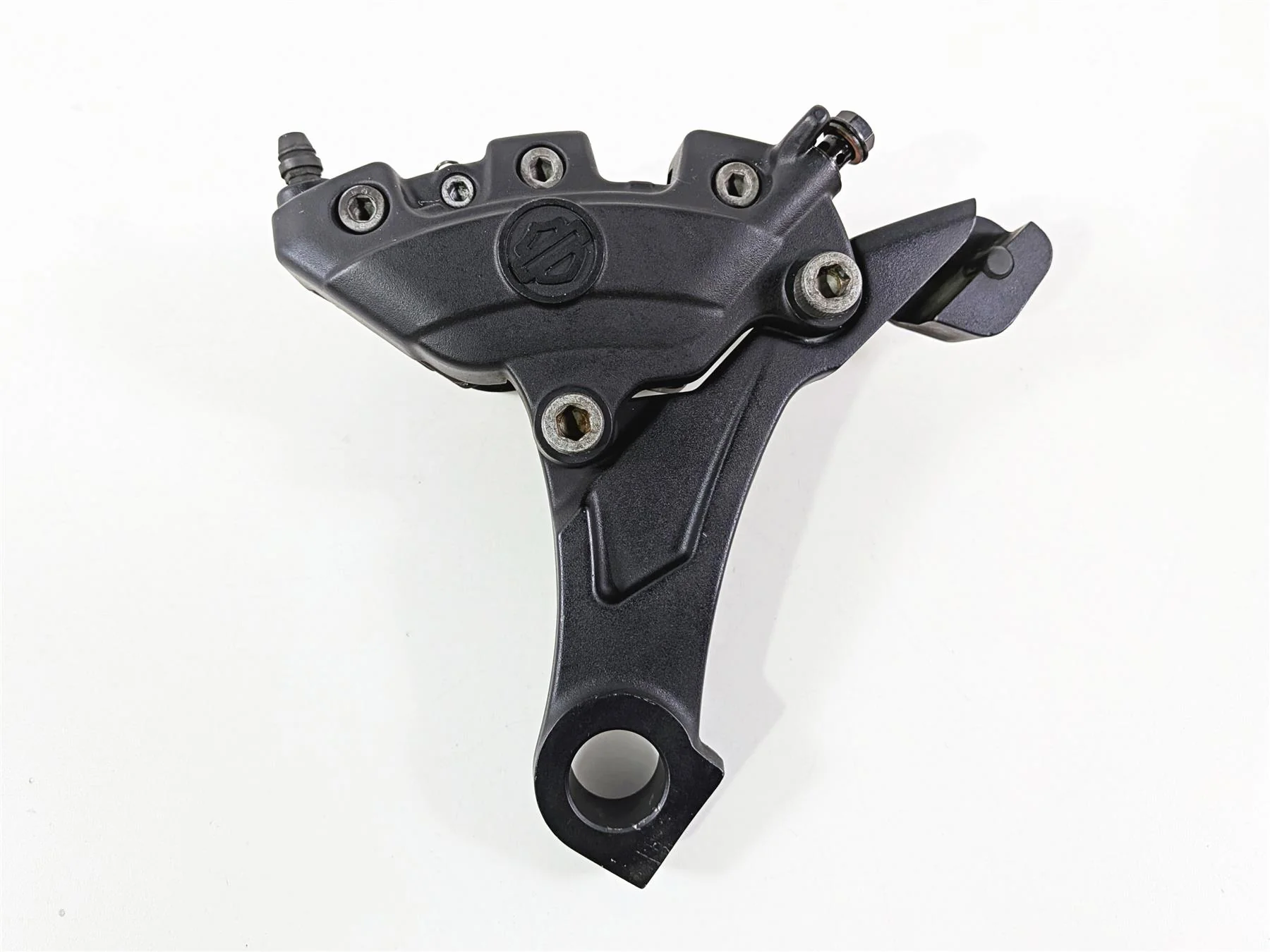 2016 Harley Touring FLHX Street Glide Rear Brake Caliper & Bracket 44080-08C - Image 7