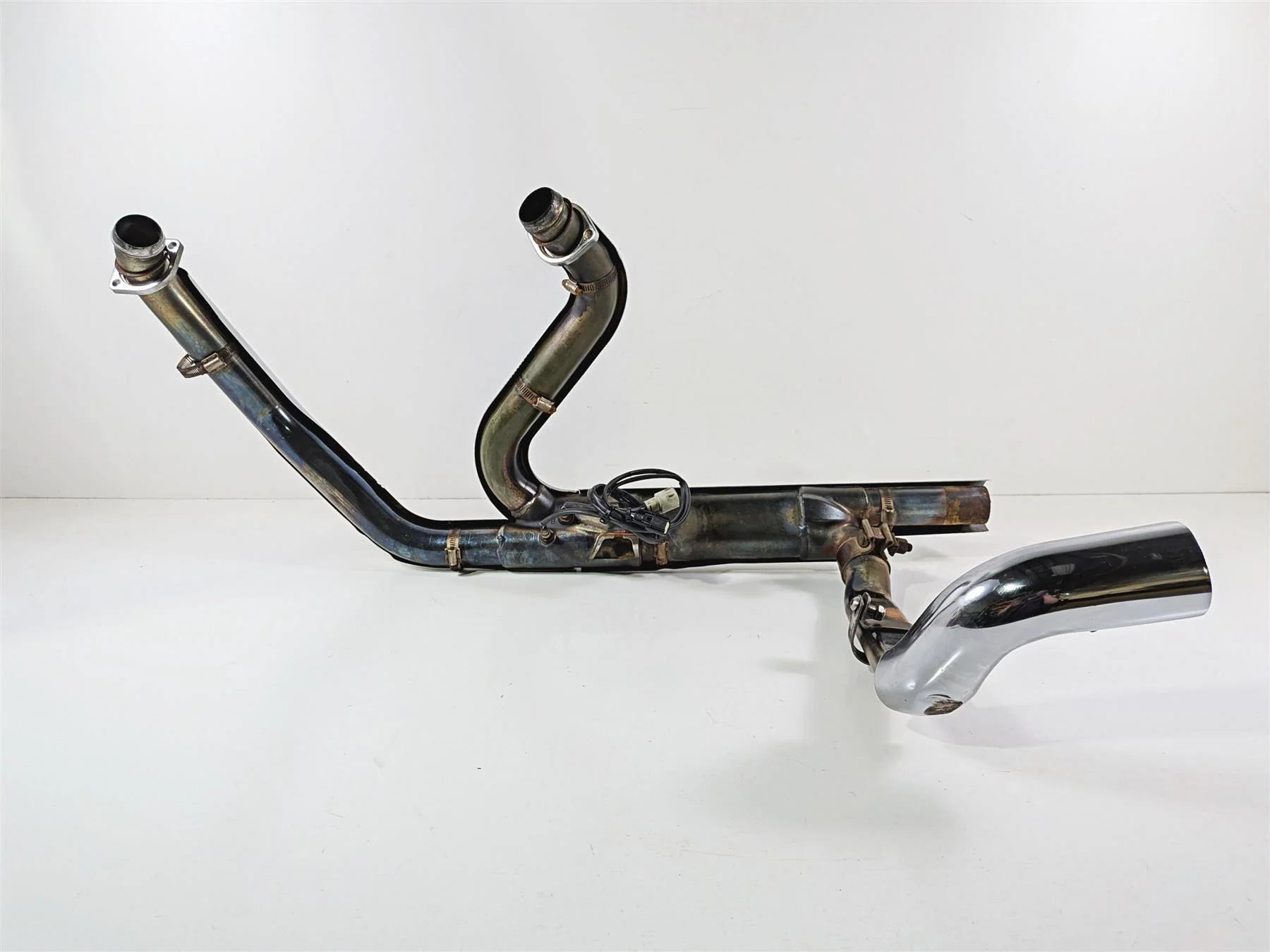 2016 Harley Touring FLHX Street Glide Stock Exhaust Header Manifold 66855-10A - Image 3