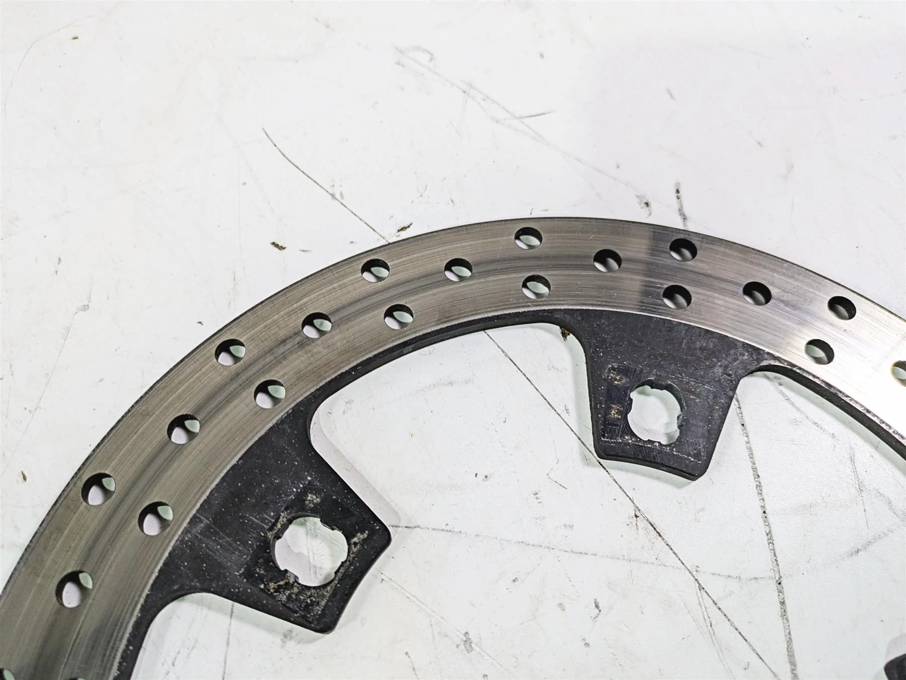 2016 Harley Touring FLTRX Road Glide Front Brake Rotor Set 41500017 - Image 5