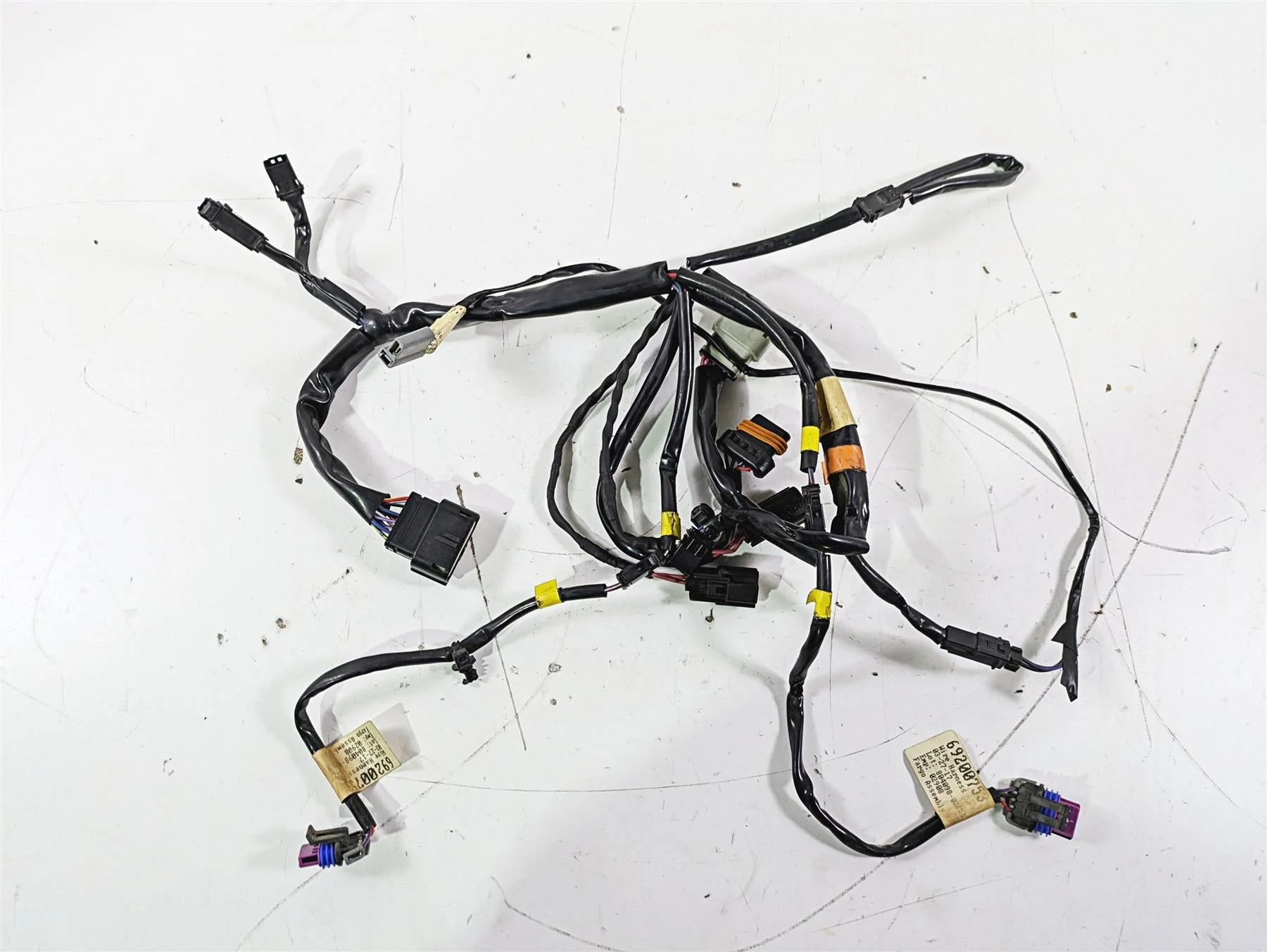 2016 Harley Touring FLTRX Road Glide Front Fairing Wiring Harness Loom 69200122 - Image 5