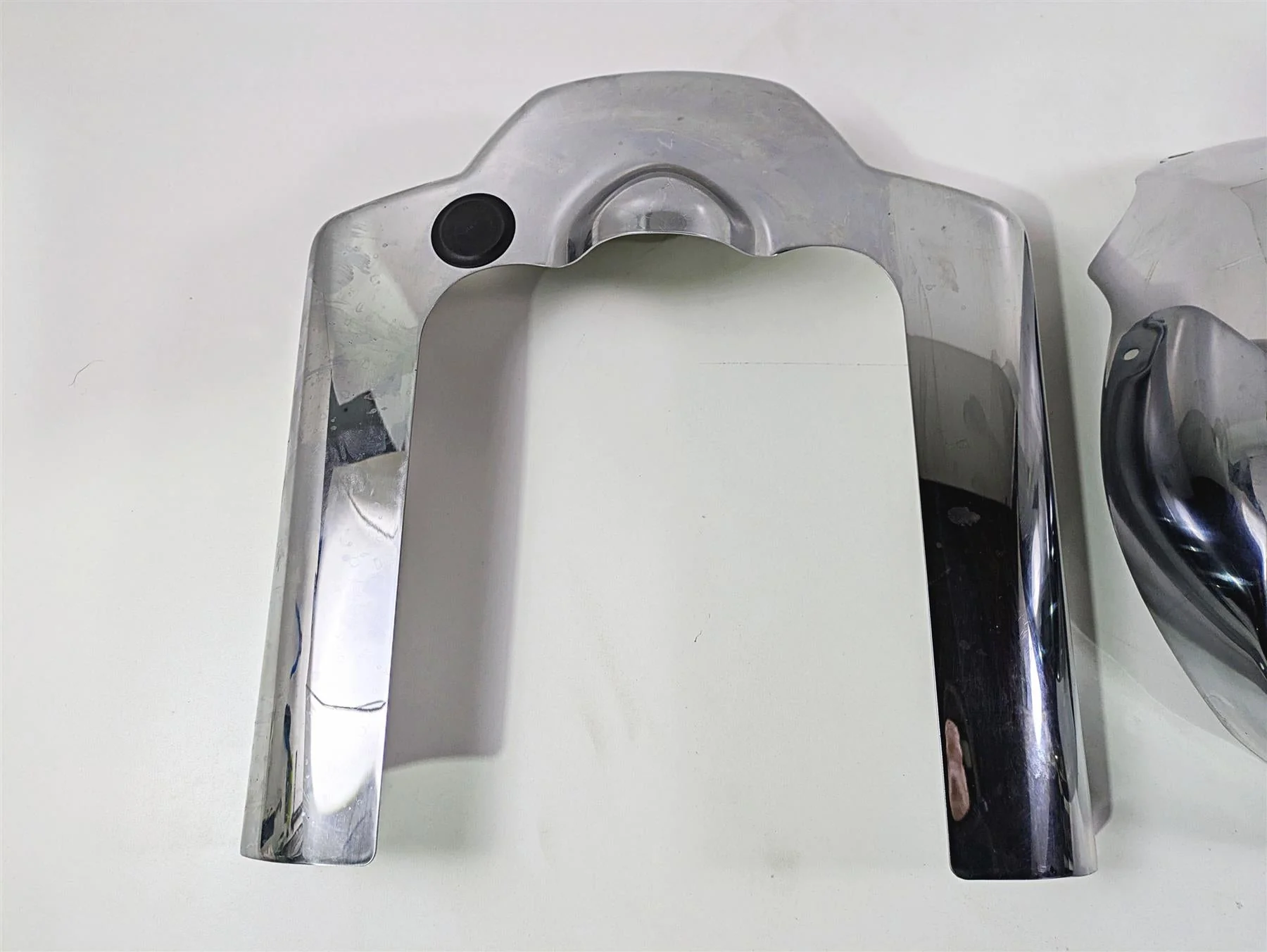 2016 Indian Chief Classic Headlight Head Lamp + Nacelle Cover Set 5632830 - Image 4