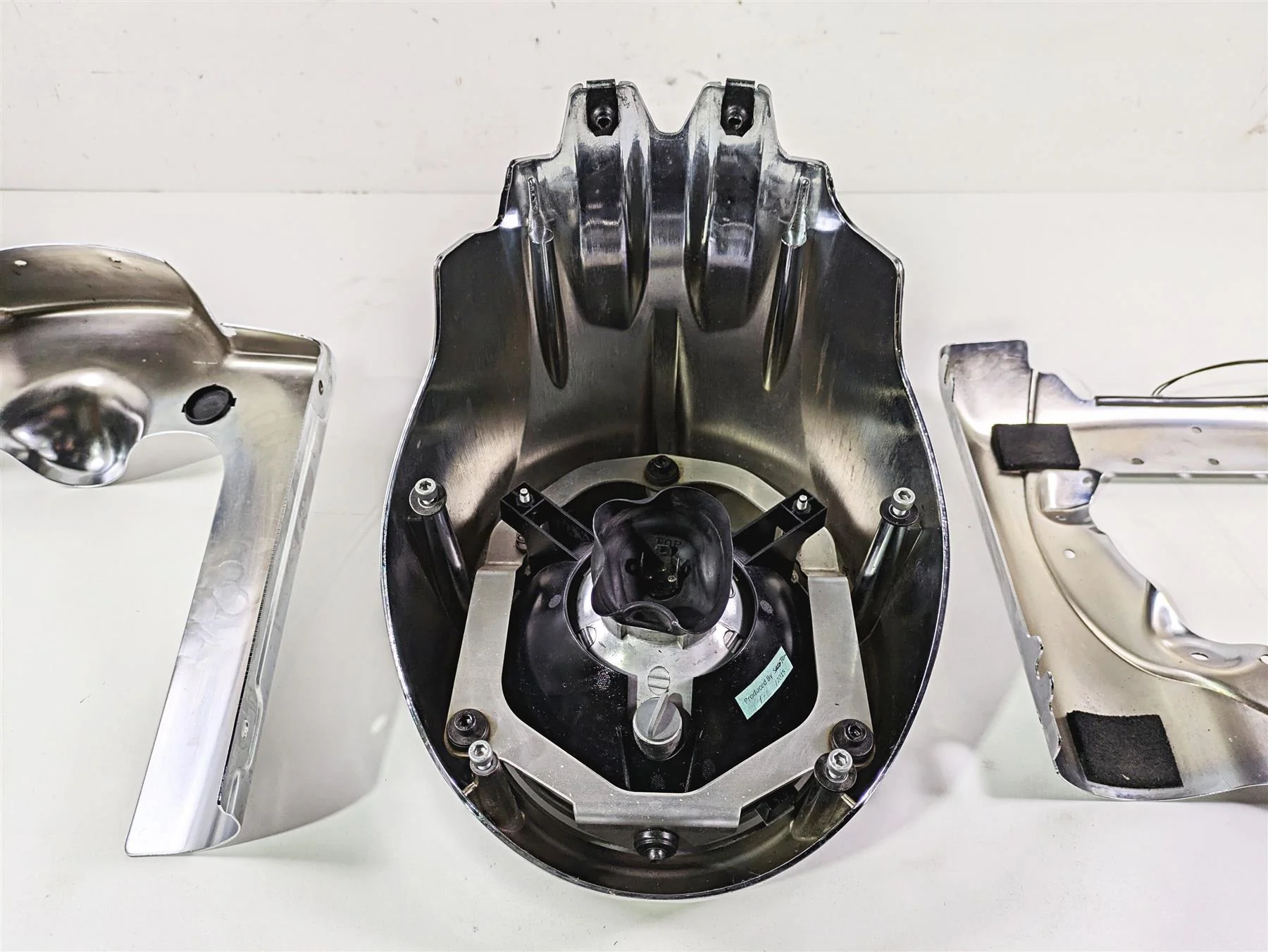 2016 Indian Chief Classic Headlight Head Lamp + Nacelle Cover Set 5632830 - Image 9