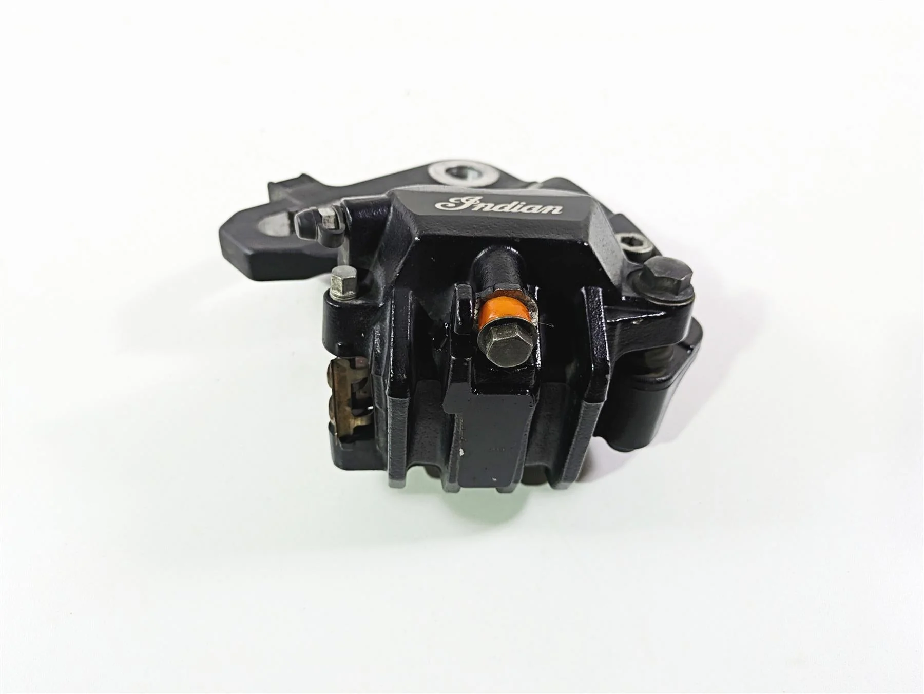 2016 Indian Chief Classic Nissin Rear Brake Caliper + Bracket 1912006 - Image 3