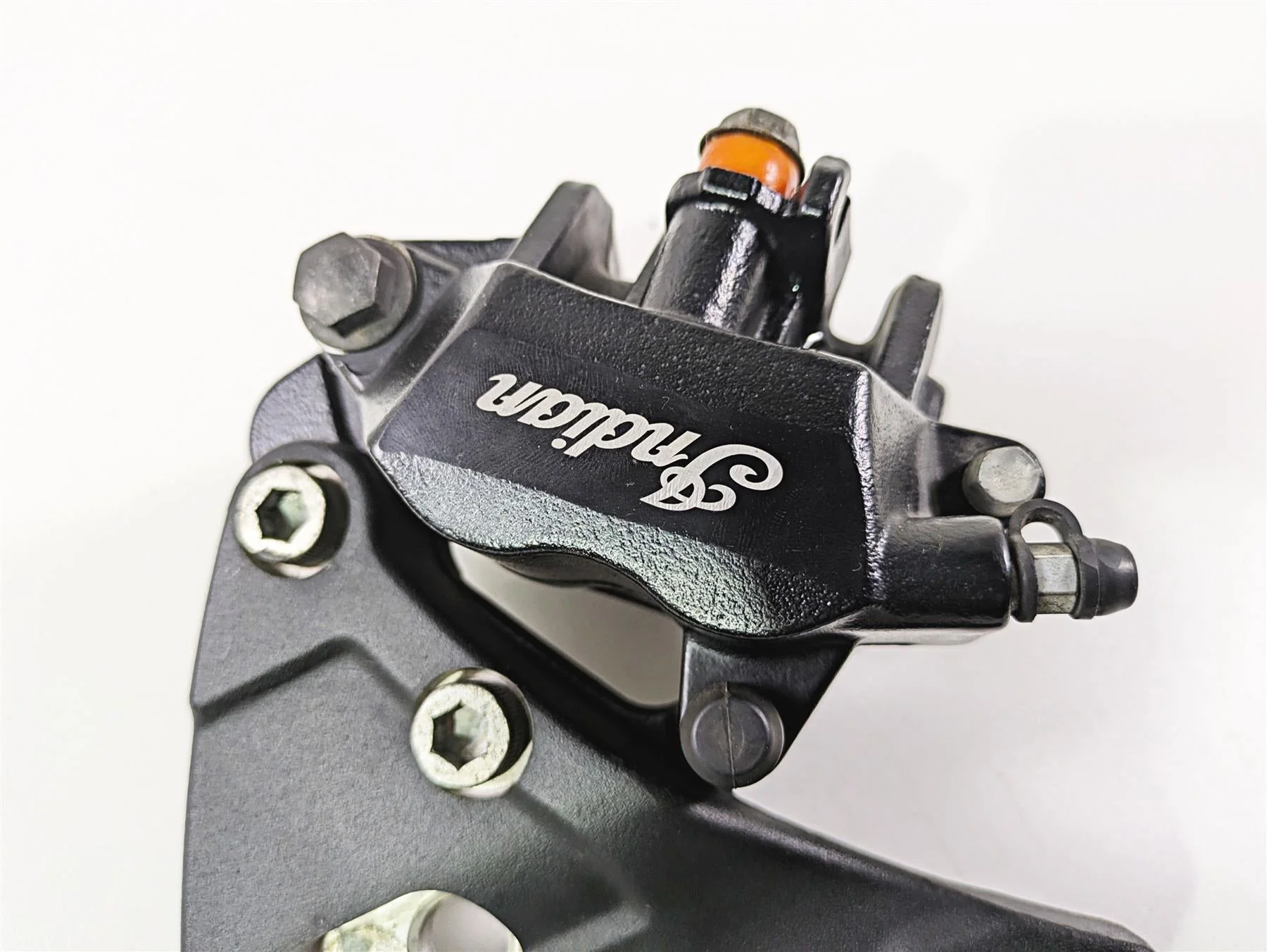 2016 Indian Chief Classic Nissin Rear Brake Caliper + Bracket 1912006 - Image 6