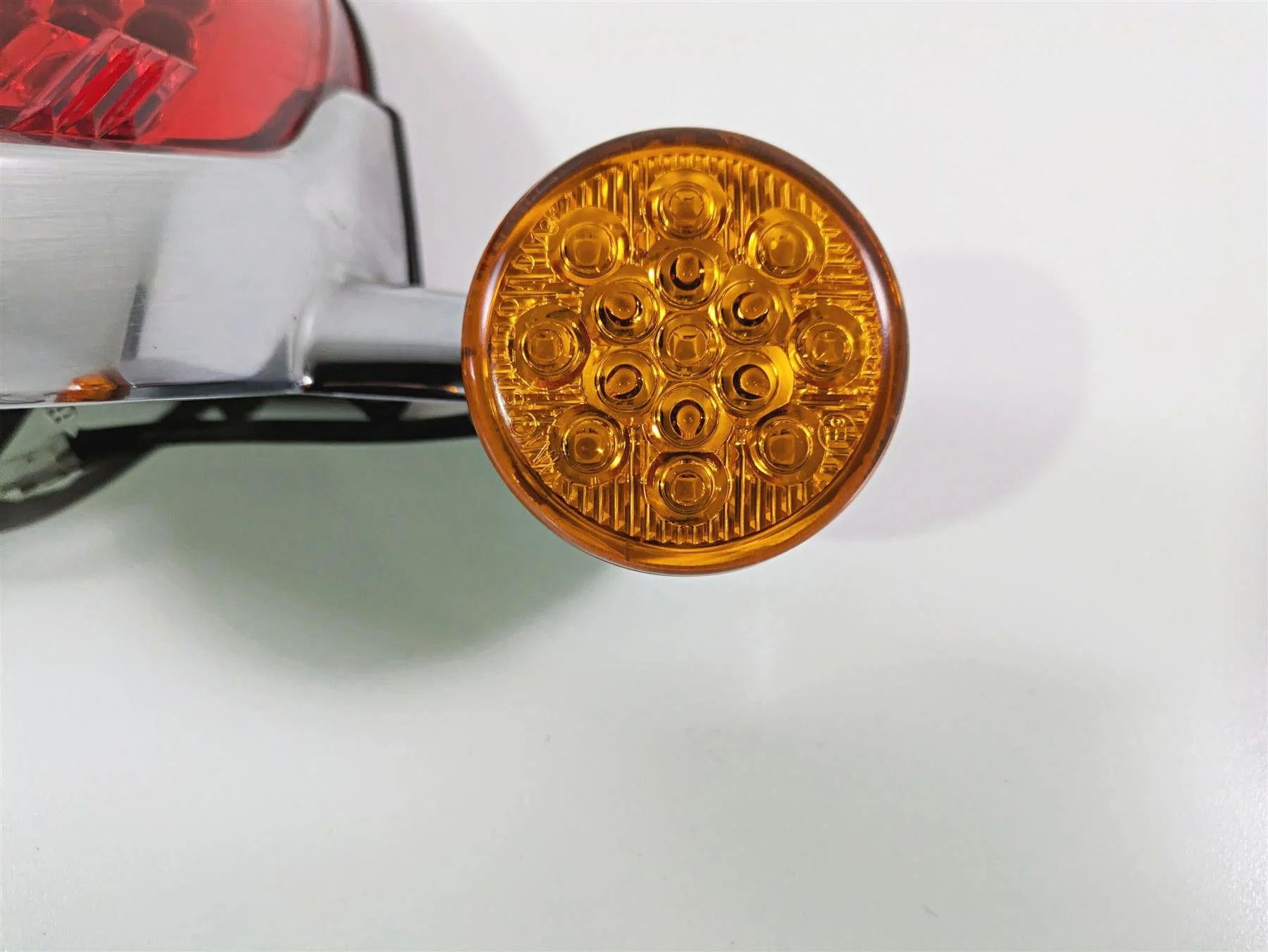 2016 Indian Chief Classic Taillight Blinker Turn Signal Plate Holder 5138445 - Image 6
