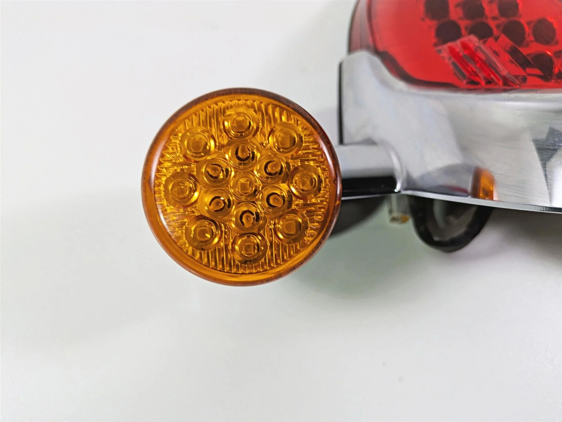 2016 Indian Chief Classic Taillight Blinker Turn Signal Plate Holder 5138445 - Image 7