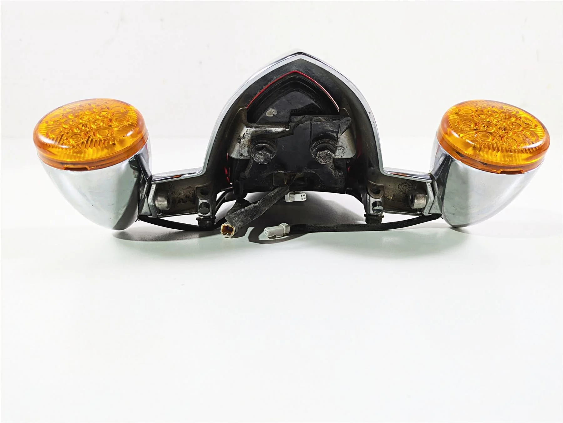 2016 Indian Chief Classic Taillight Blinker Turn Signal Plate Holder 5138445 - Image 9
