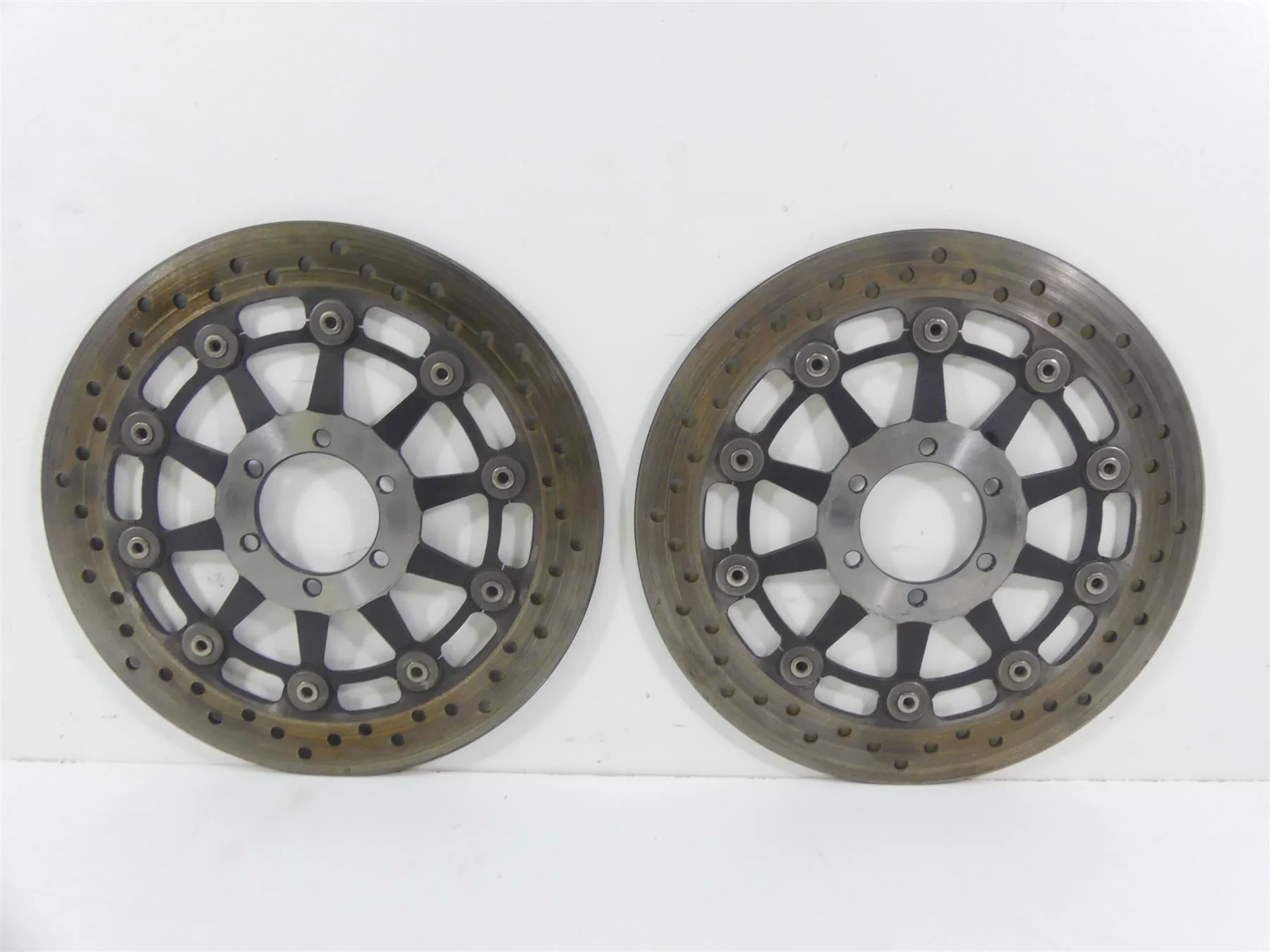 2016 Indian Chieftain Dark Horse Front Brake Disc Rotor Set 1911624 - Image 7