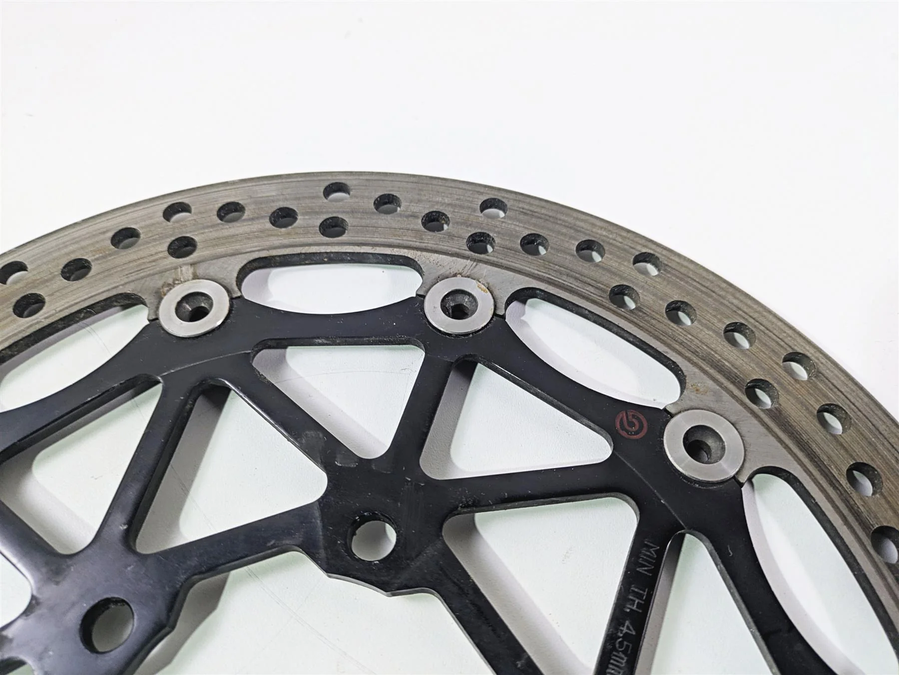 2016 Kawasaki ZX10R Ninja Brembo Front Brake Disc Rotor Set 41080-0648-18U - Image 10