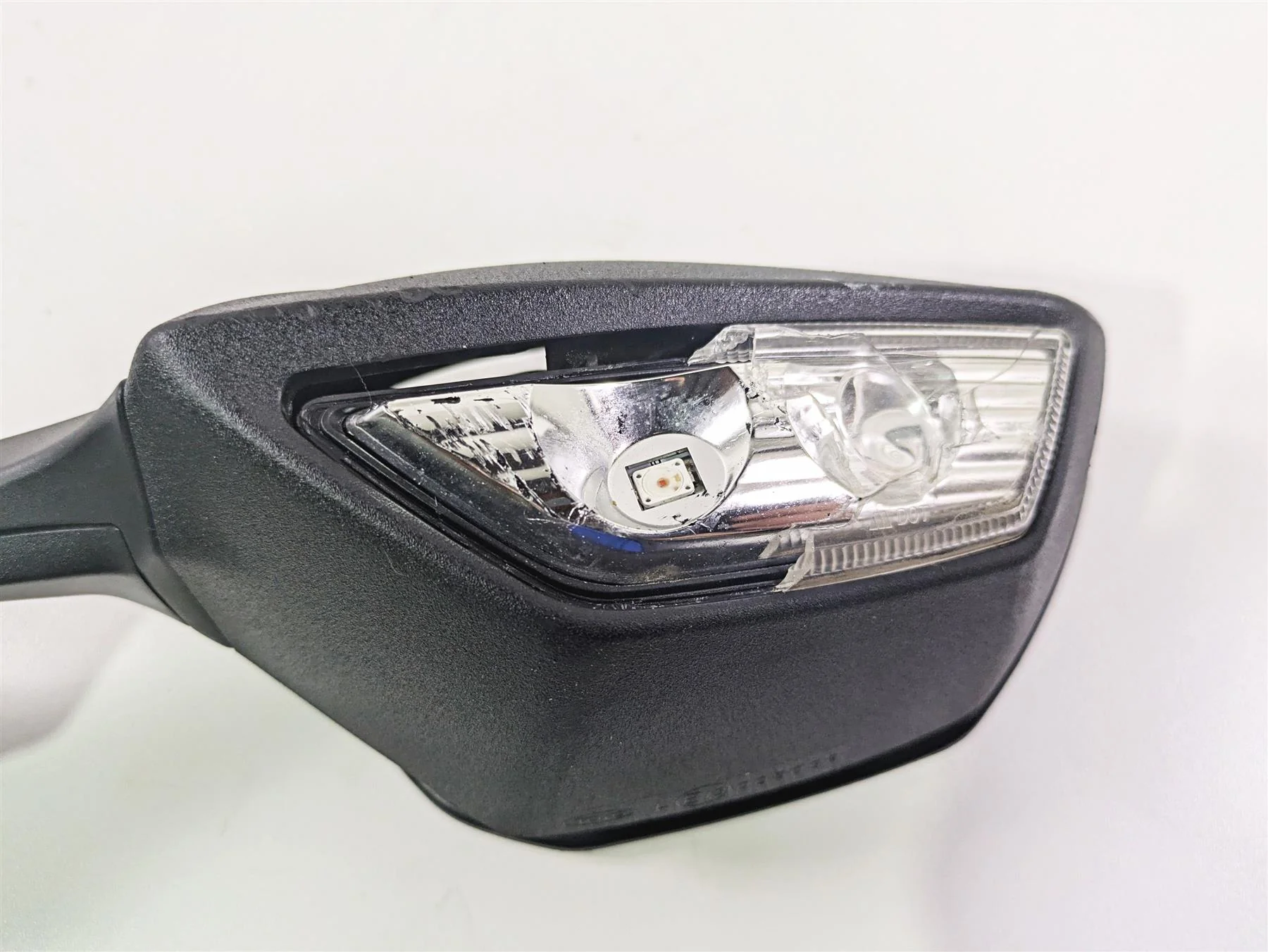 2016 Kawasaki ZX10R Ninja Left Front Mirror Blinker Set - Read 56001-0322 - Image 2