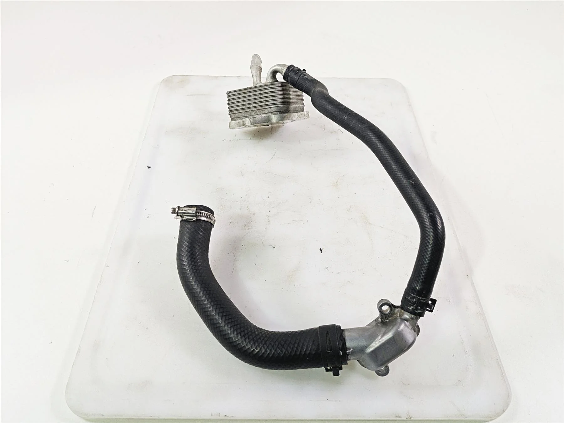 2016 Kawasaki ZX10R Ninja Oil Cooler & Hoses - Read 39067-0020 - Image 2