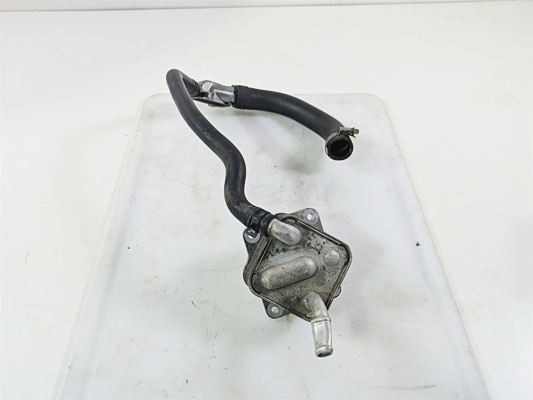 2016 Kawasaki ZX10R Ninja Oil Cooler & Hoses - Read 39067-0020 - Image 3