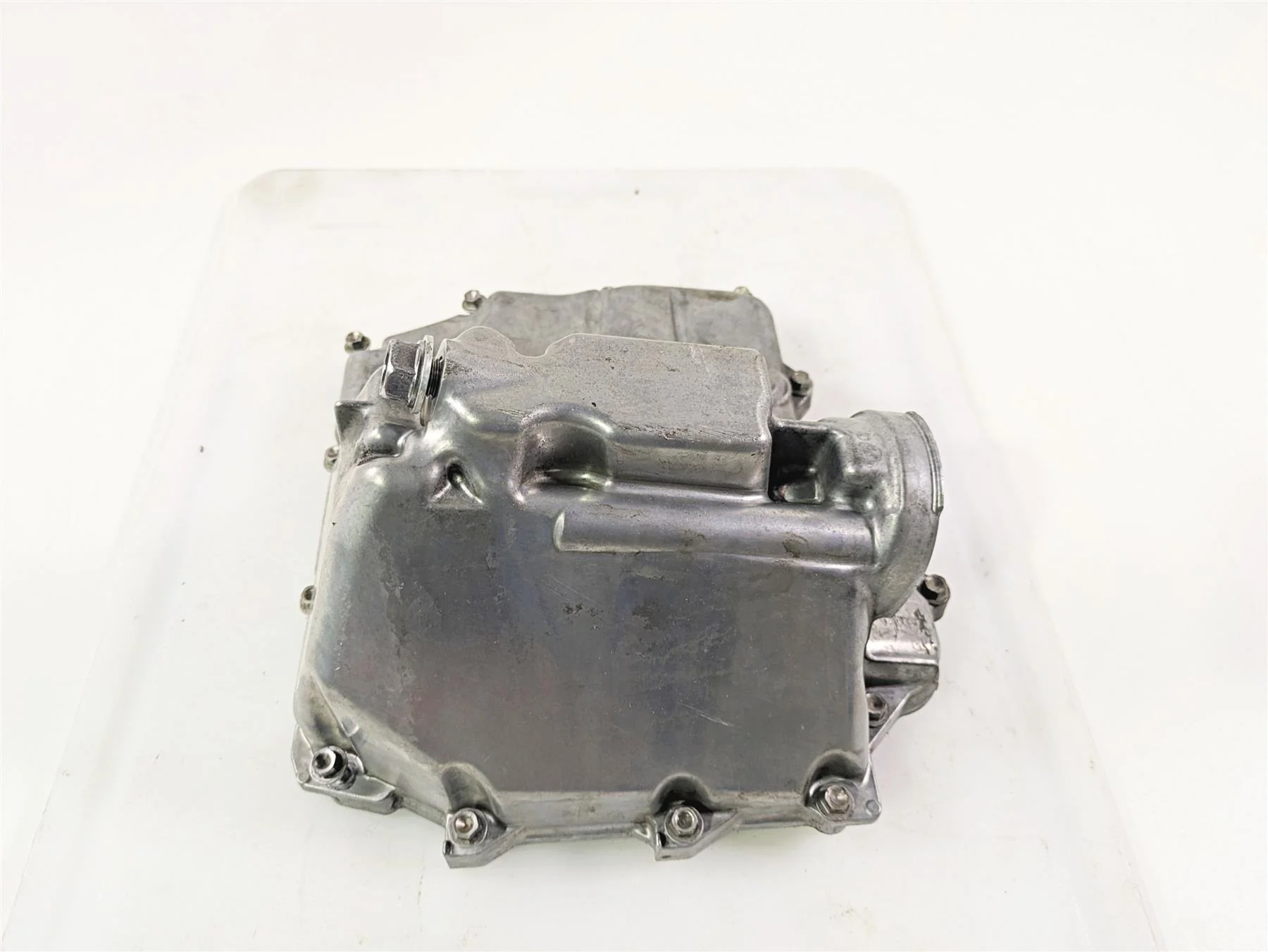 2016 Kawasaki ZX10R Ninja Oil Pan Lower Engine Cover 49034-0564 49034-0593 - Image 2
