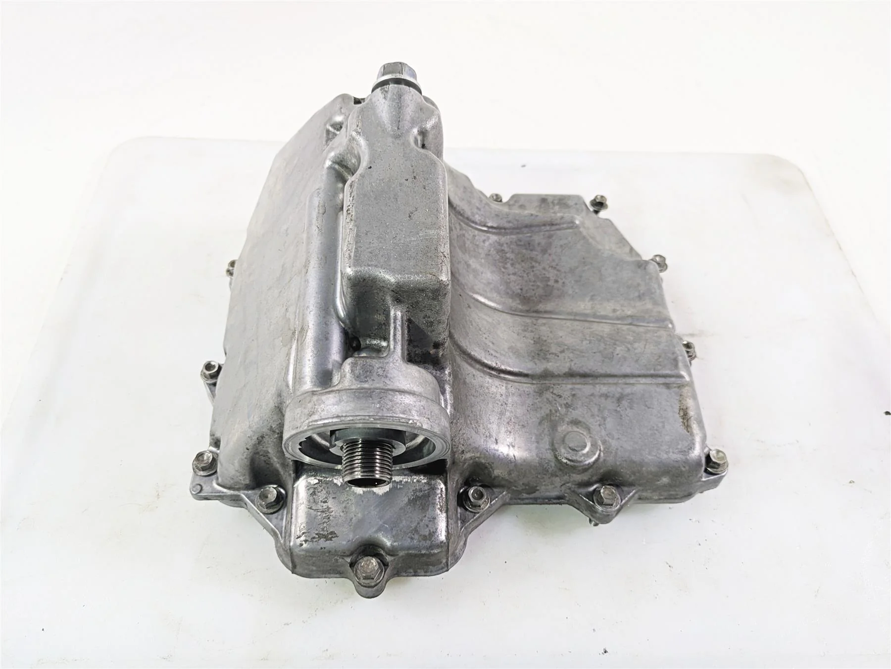 2016 Kawasaki ZX10R Ninja Oil Pan Lower Engine Cover 49034-0564 49034-0593 - Image 3