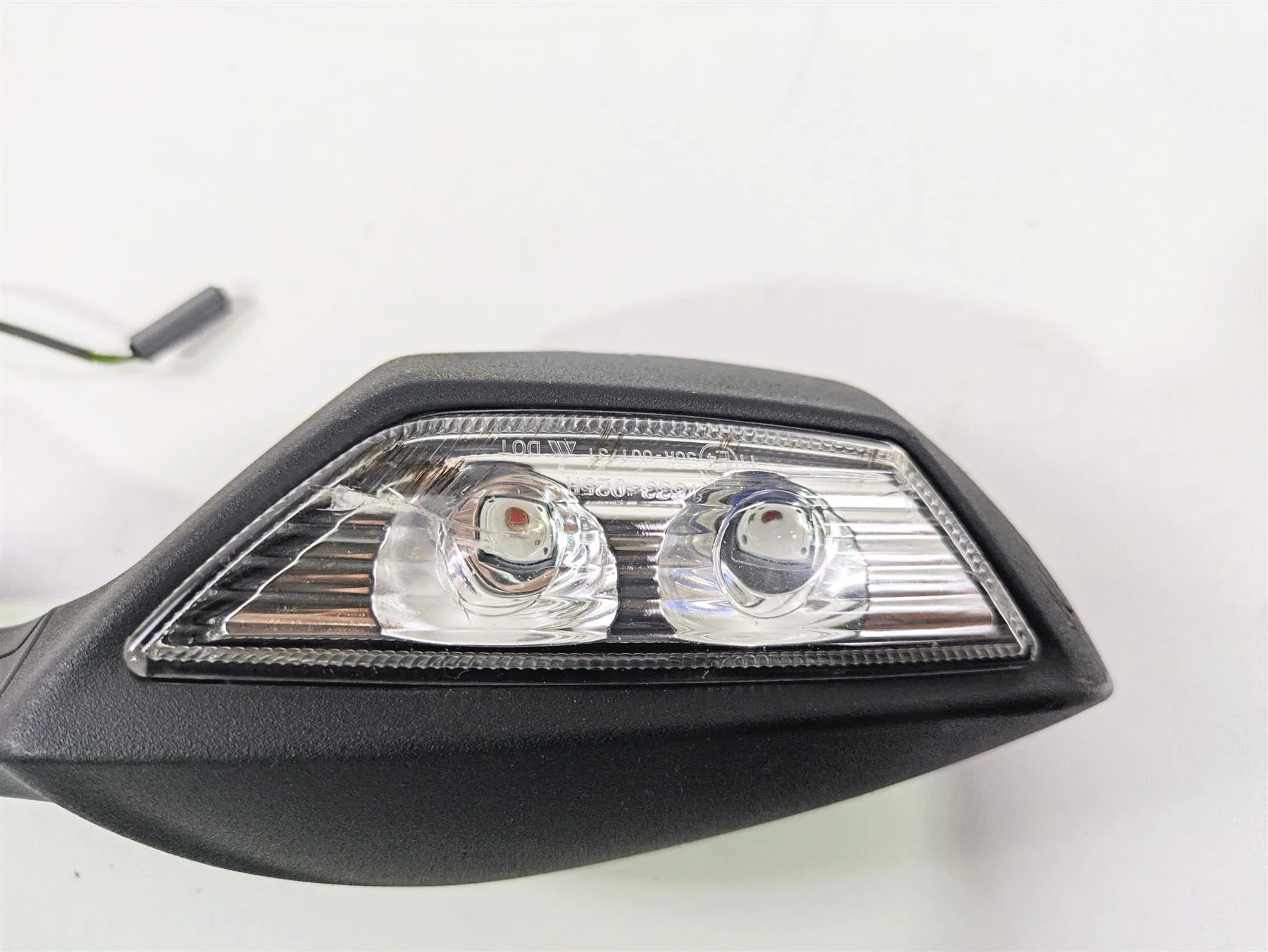 2016 Kawasaki ZX10R Ninja Right Front Mirror Blinker Set - Read 56001-0323 - Image 2