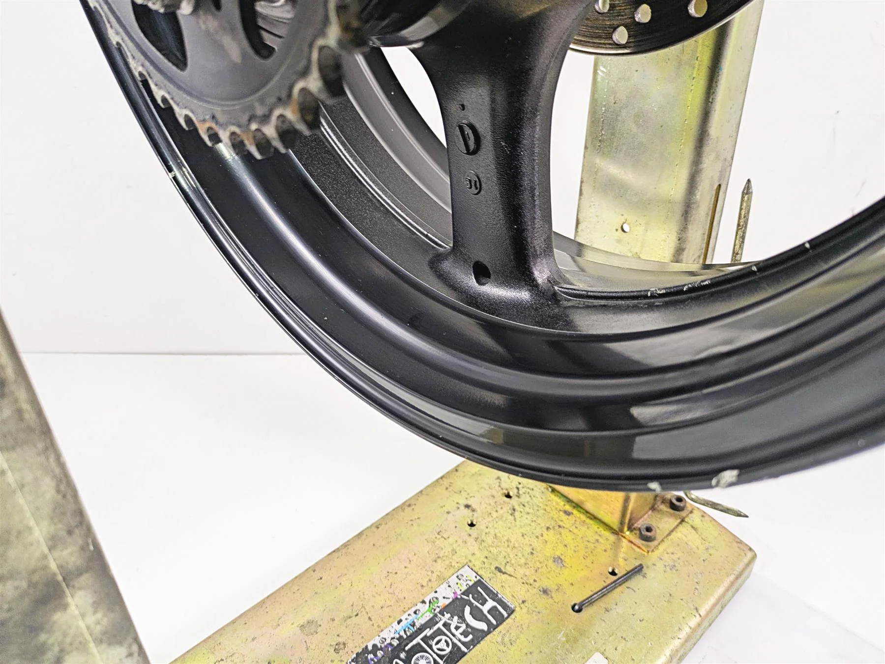 2016 Kawasaki ZX10R Ninja Straight 17x6 Rear Wheel Rim 41073-0688-18F - Image 11