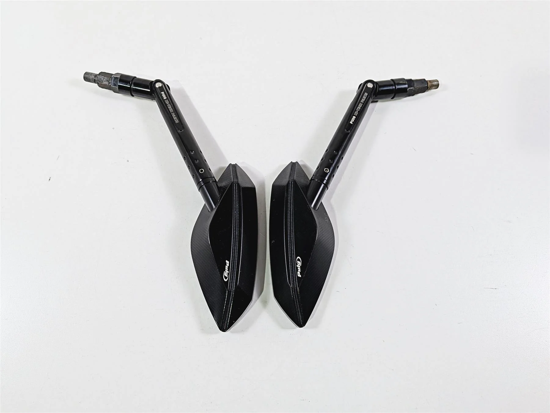 2016 KTM 1290 Super Adventure Adjustable Black Puig Rear View Mirror Set - Image 11