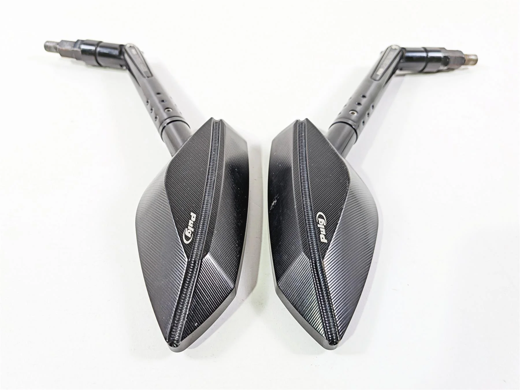 2016 KTM 1290 Super Adventure Adjustable Black Puig Rear View Mirror Set - Image 12