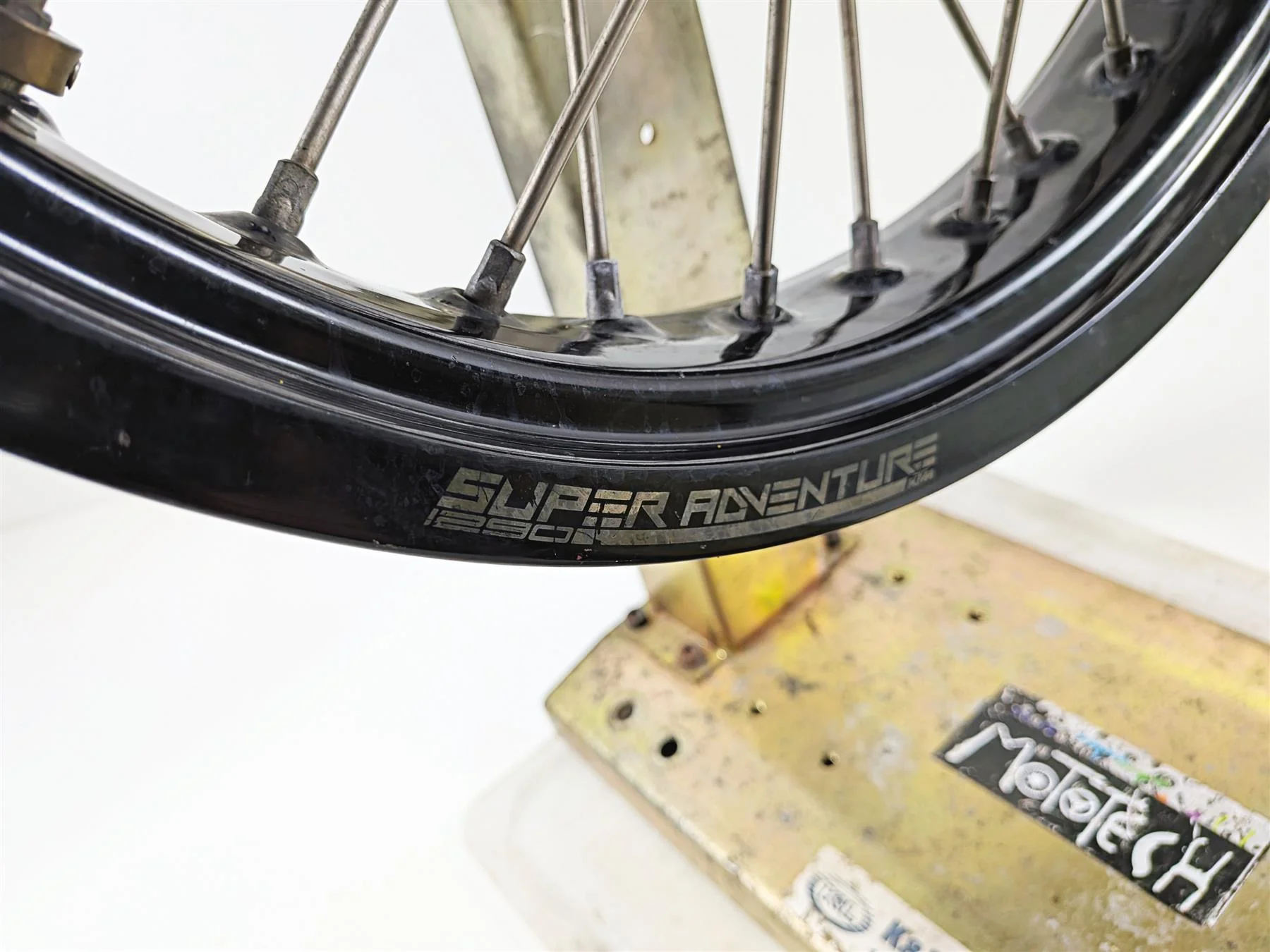 2016 KTM 1290 Super Adventure Front Wheel Rim 19x3 1.4mm Runout 6040900114430A - Image 5